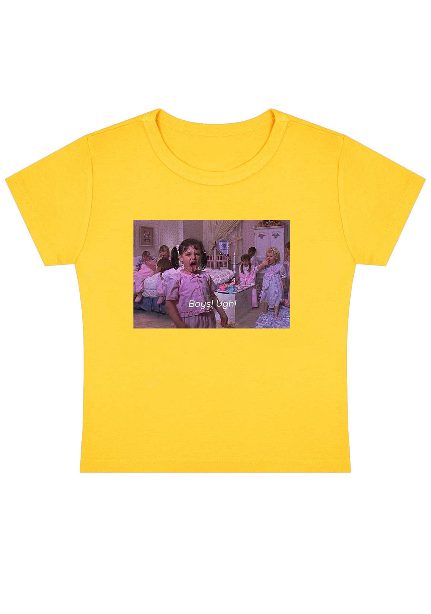 Boys Ugh Y2K Baby Tee