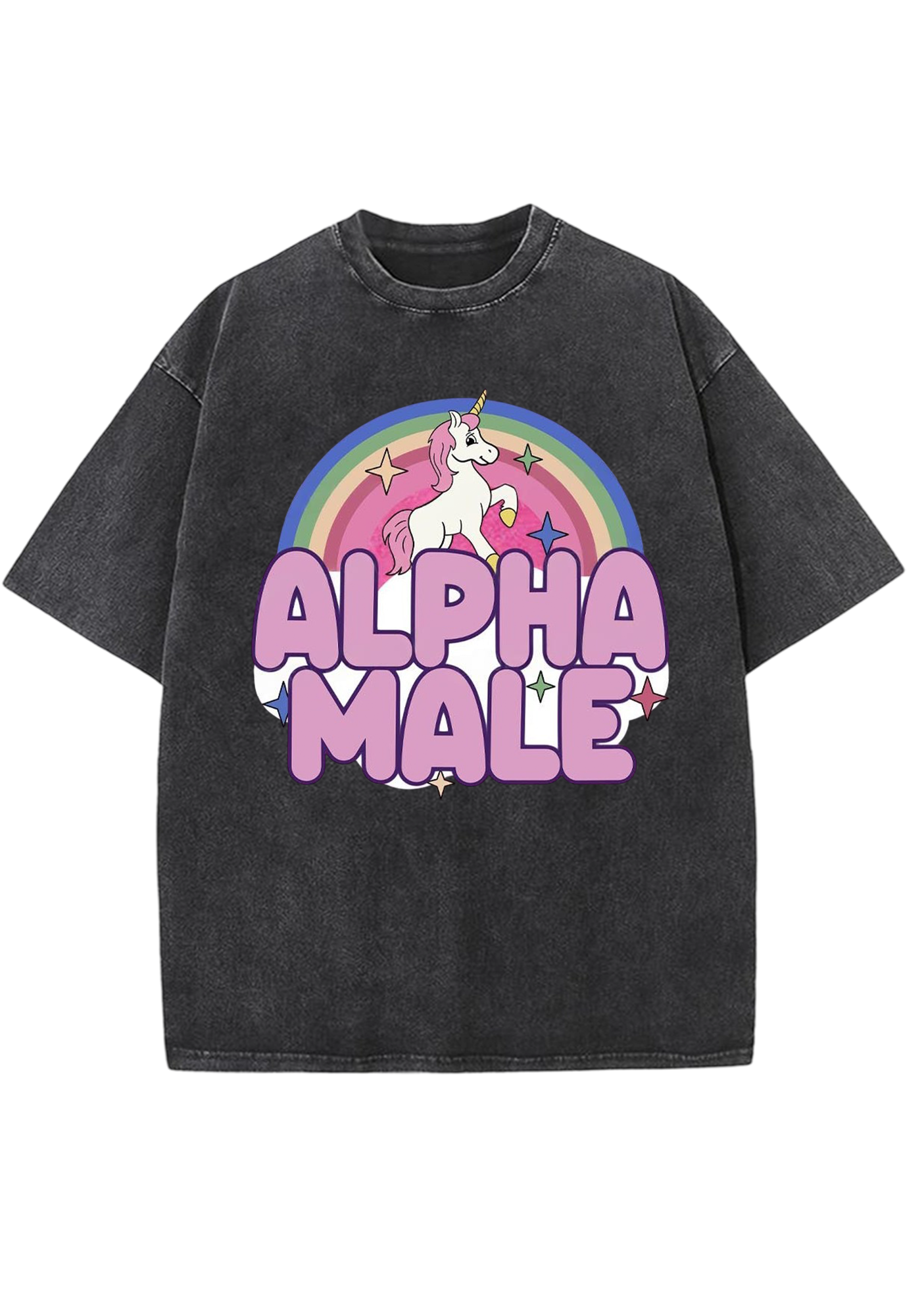 Alpha Male Y2K Washed Tee