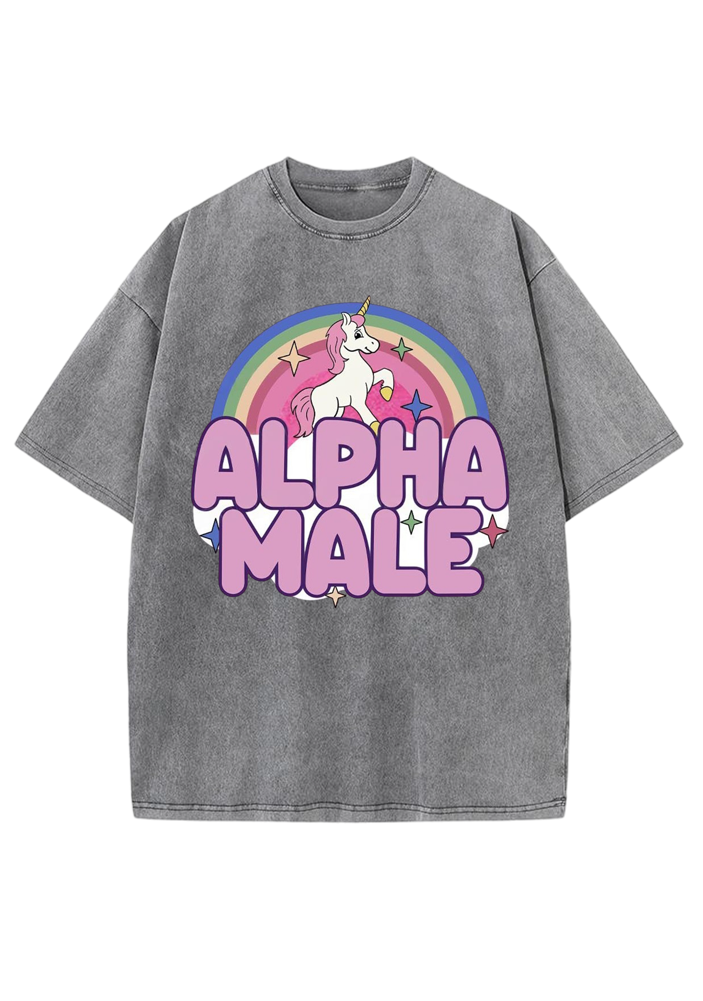 Alpha Male Y2K Washed Tee