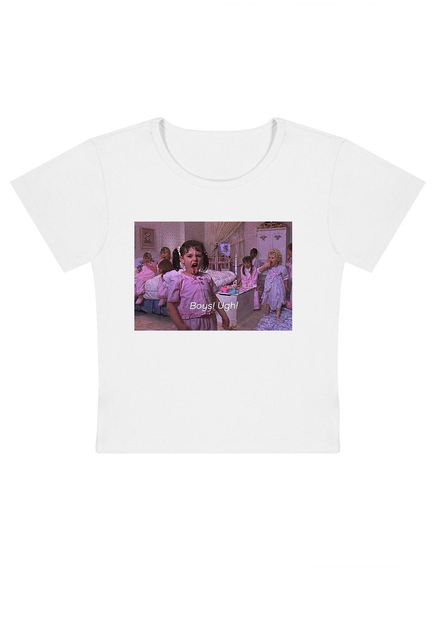 Boys Ugh Y2K Baby Tee