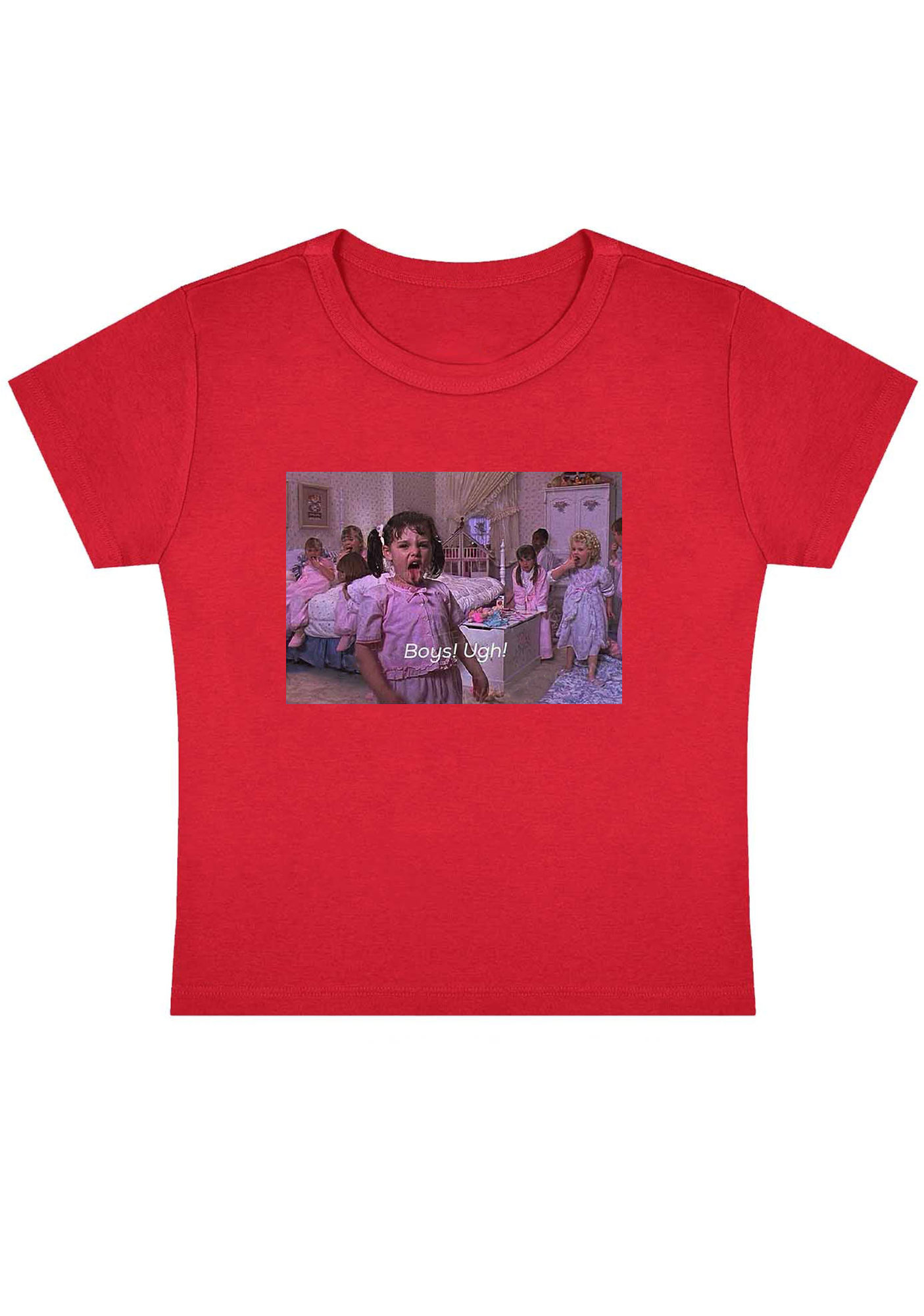 Boys Ugh Y2K Baby Tee