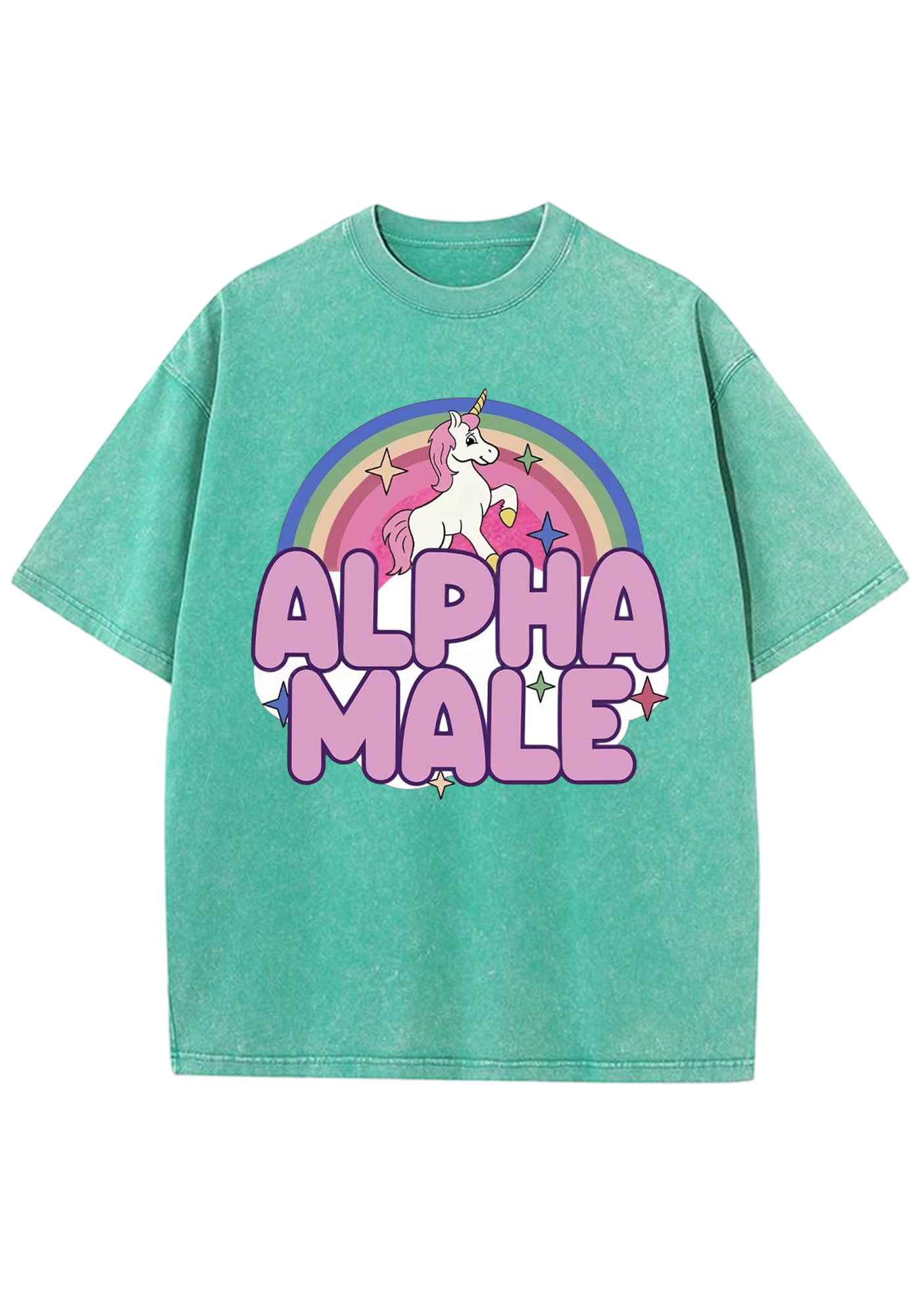 Alpha Male Y2K Washed Tee