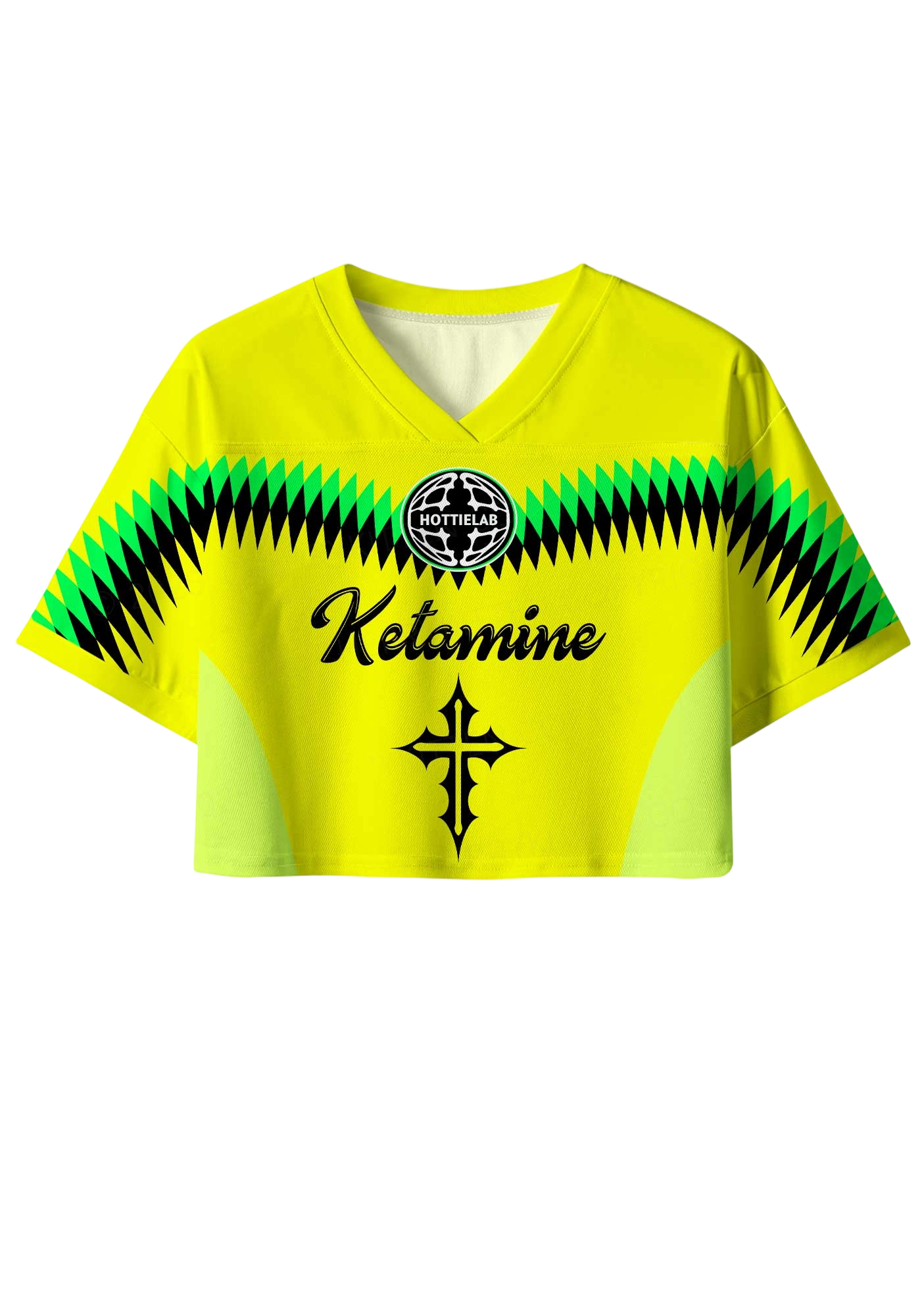 Katamine Shake Y2K Crop Sport Jersey Shirts