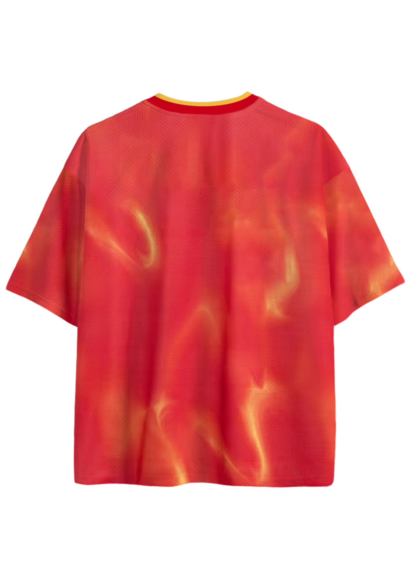 Spain Flame Tie Dye 2026 World Cup Mesh Jersey Shirts