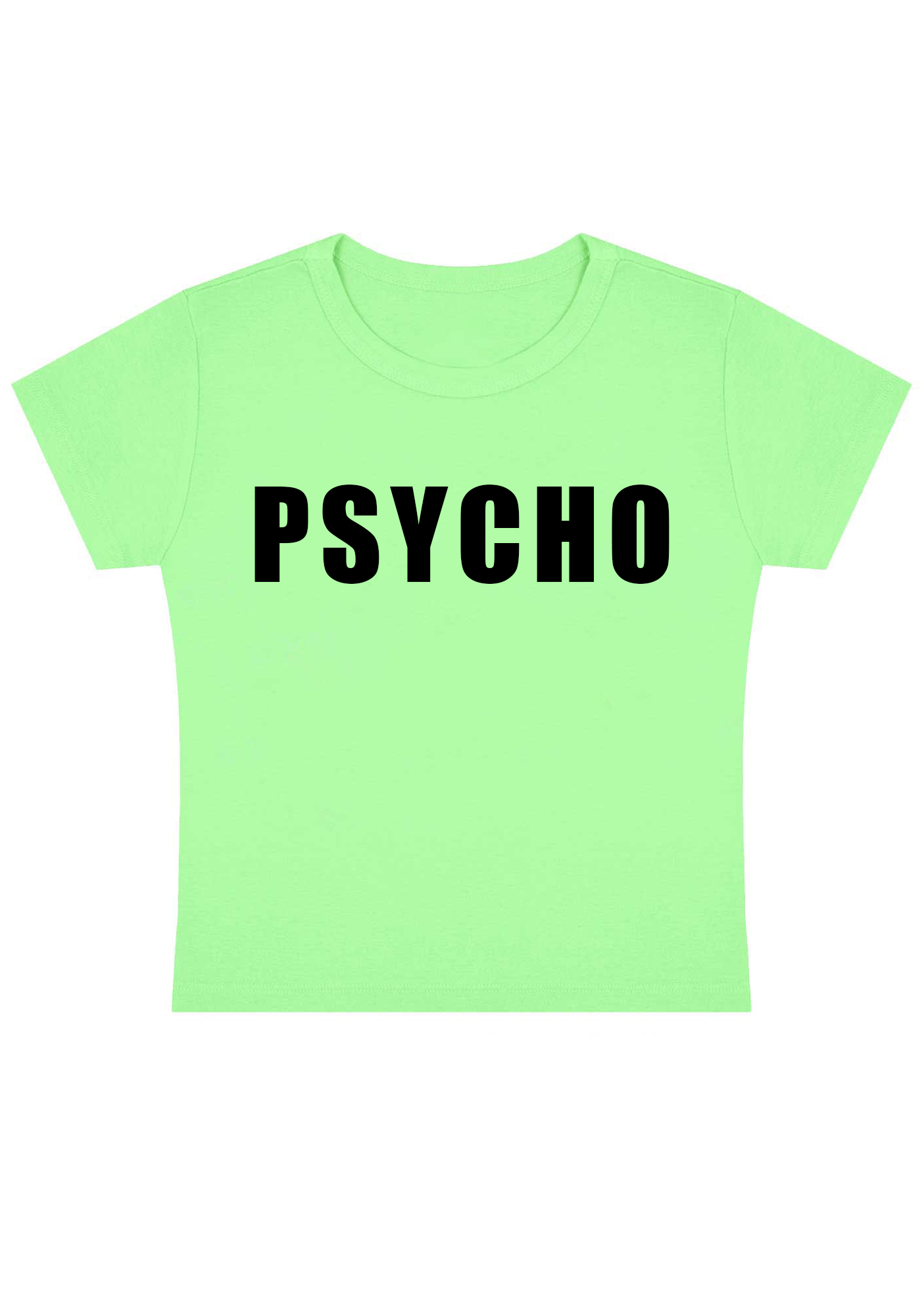 PSYCHO Y2k Baby Tee