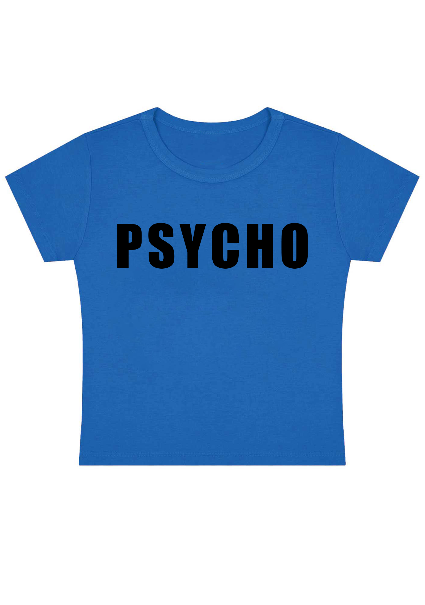 PSYCHO Y2k Baby Tee