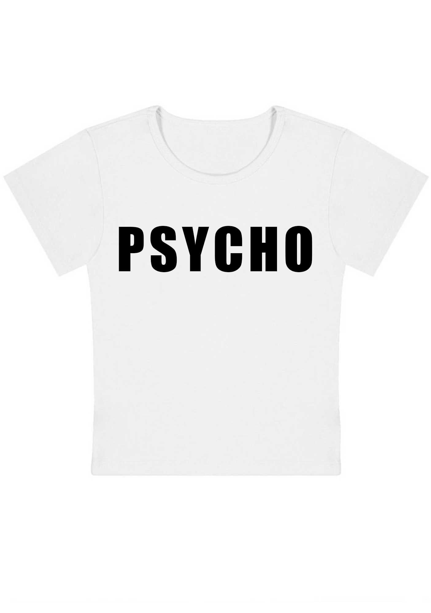 PSYCHO Y2k Baby Tee