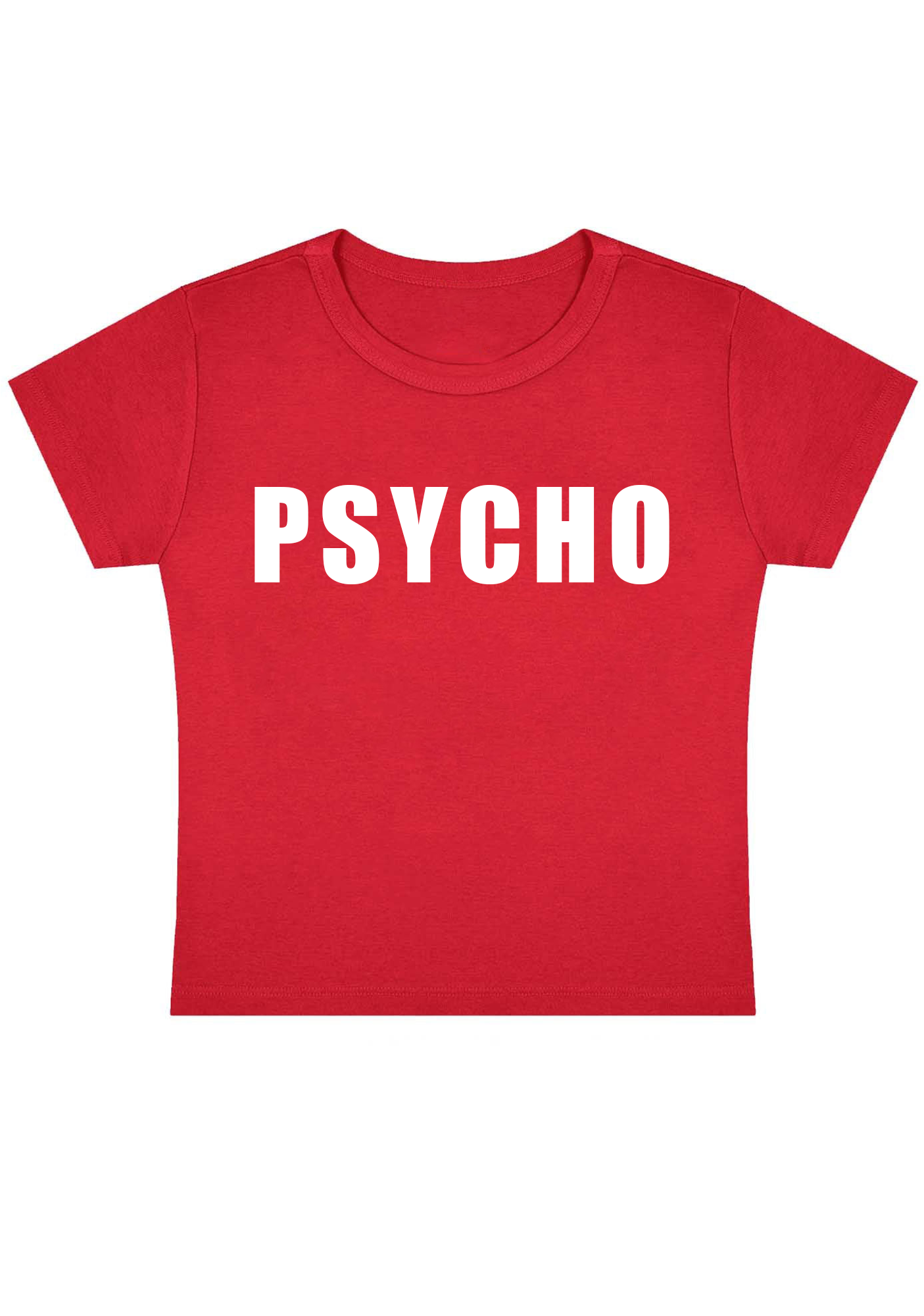 PSYCHO Y2k Baby Tee
