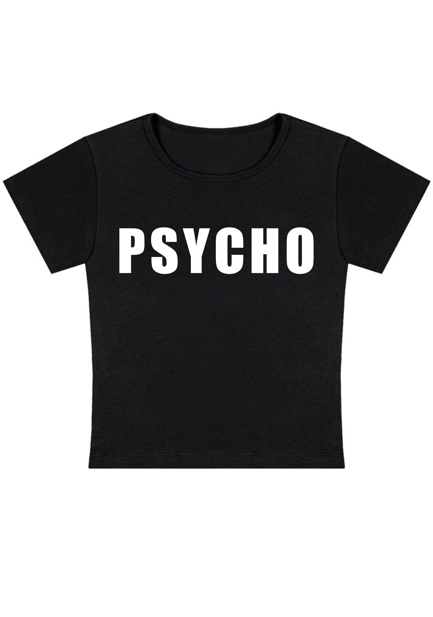 PSYCHO Y2k Baby Tee