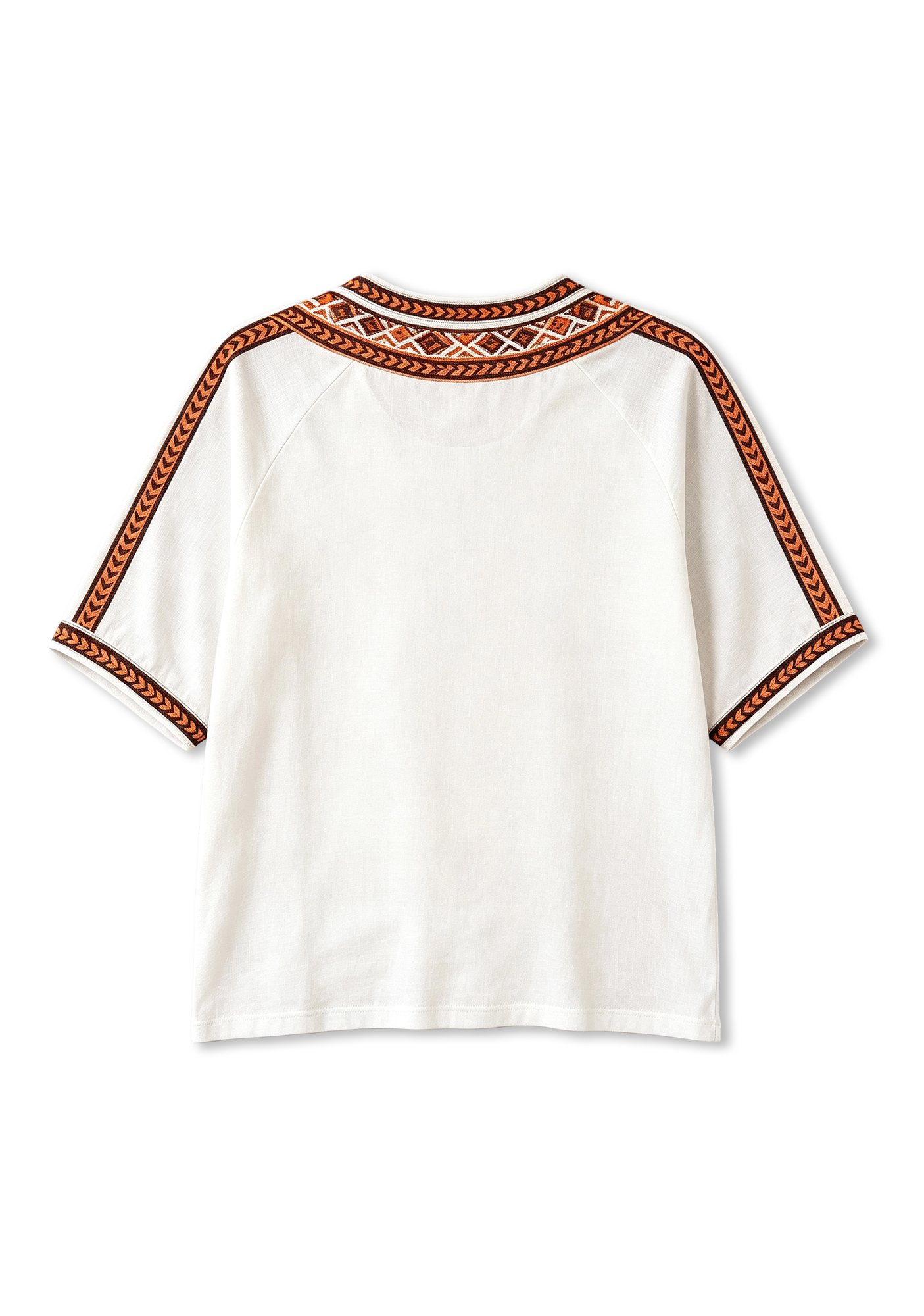 Boho Cleveland Browns Helmet City V-Neck Blouse