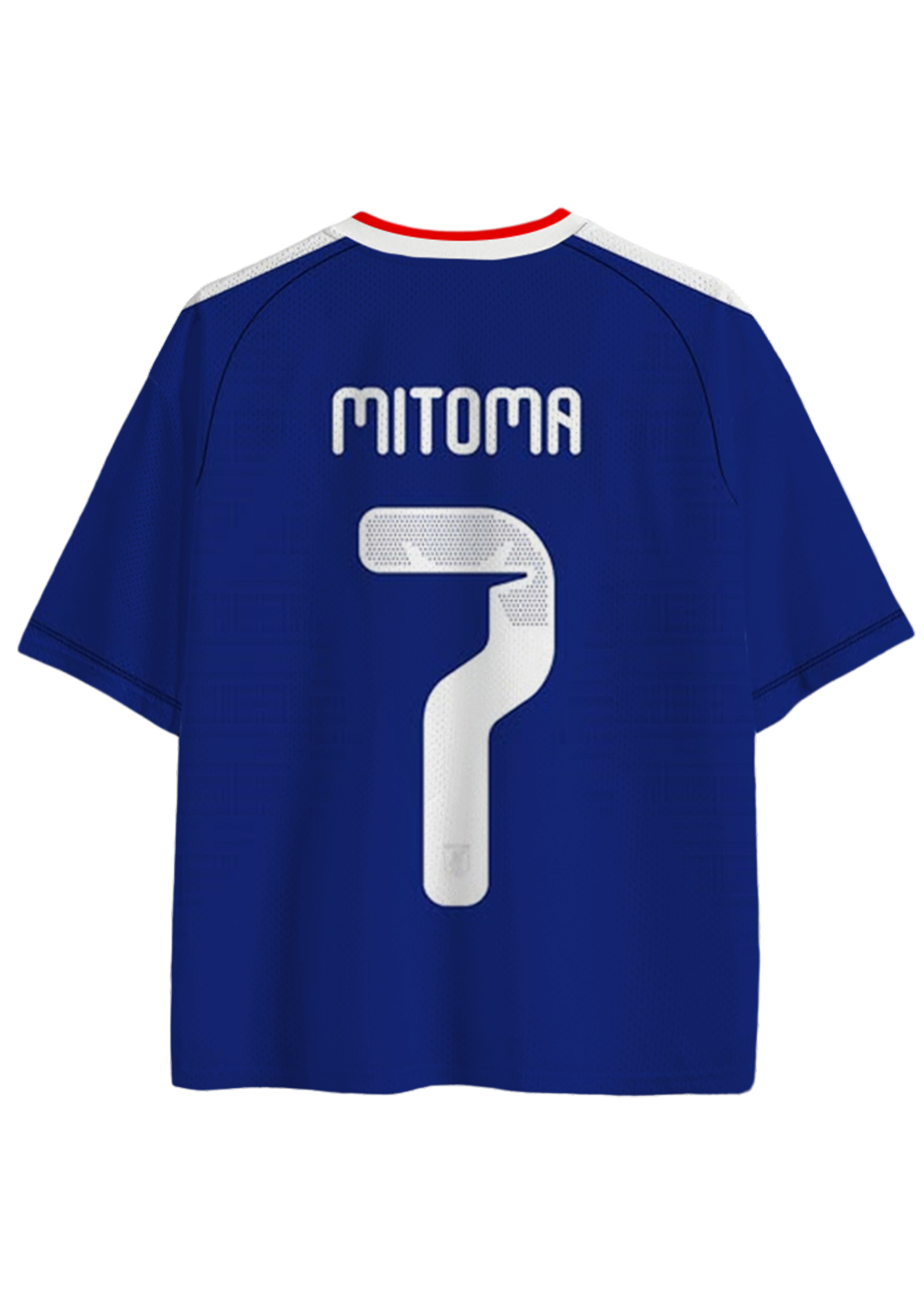 Blue Radiant Stripe Japan National Team Mesh Jersey Shirts