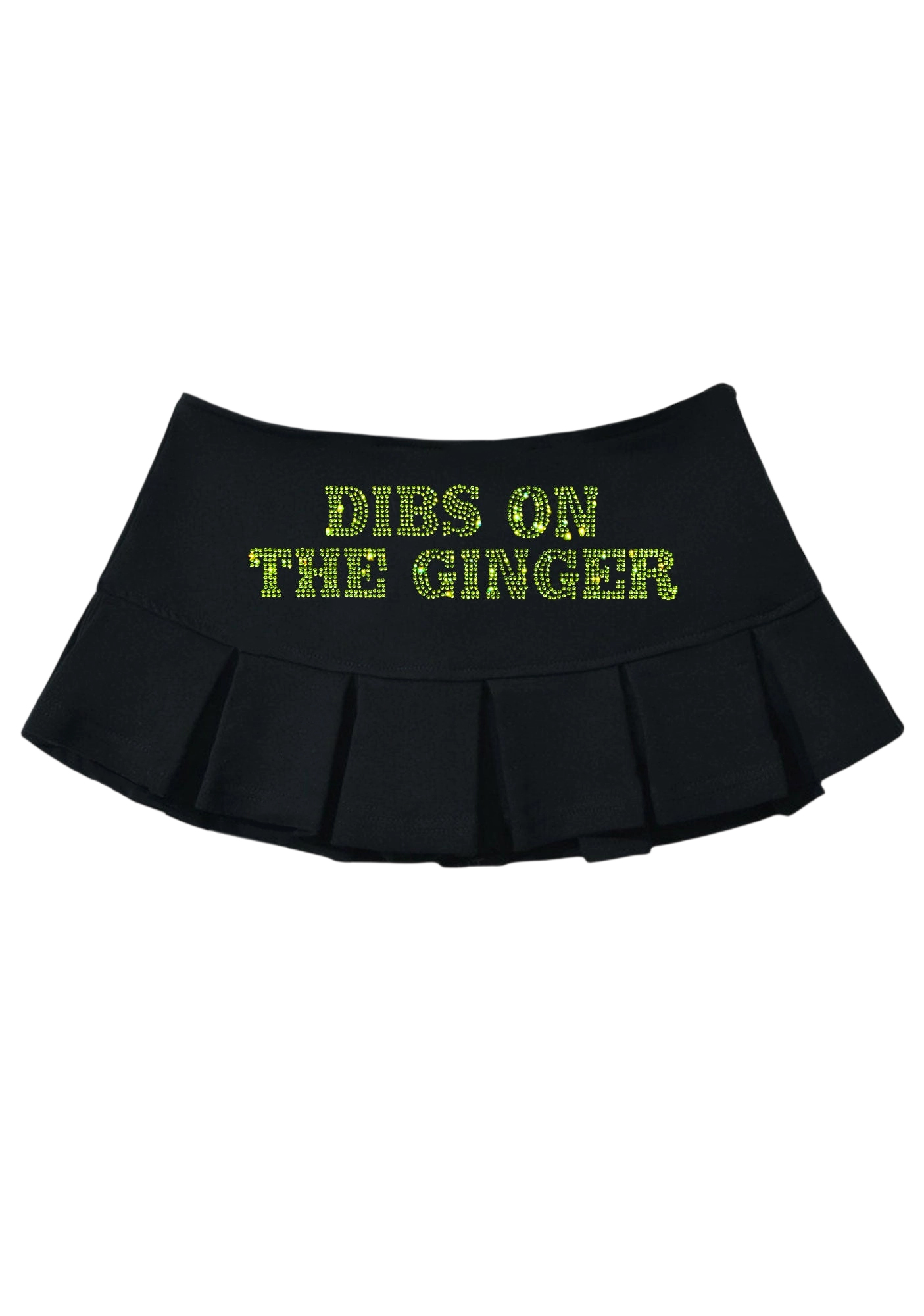 Dibs On The Ginger Y2K Mini Pleated Skirts