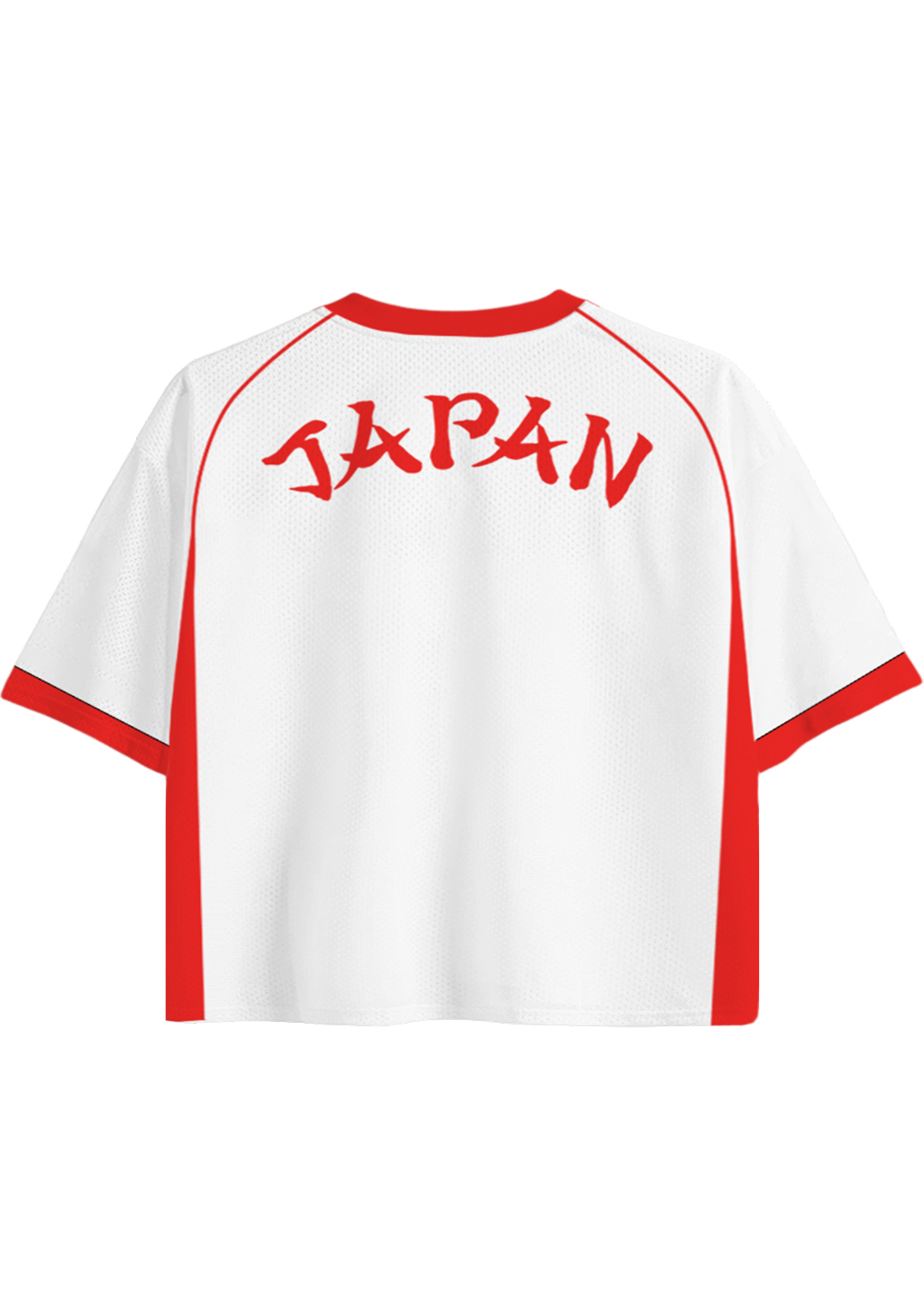 Japan Game Day Cropped Mesh Jersey Shirt