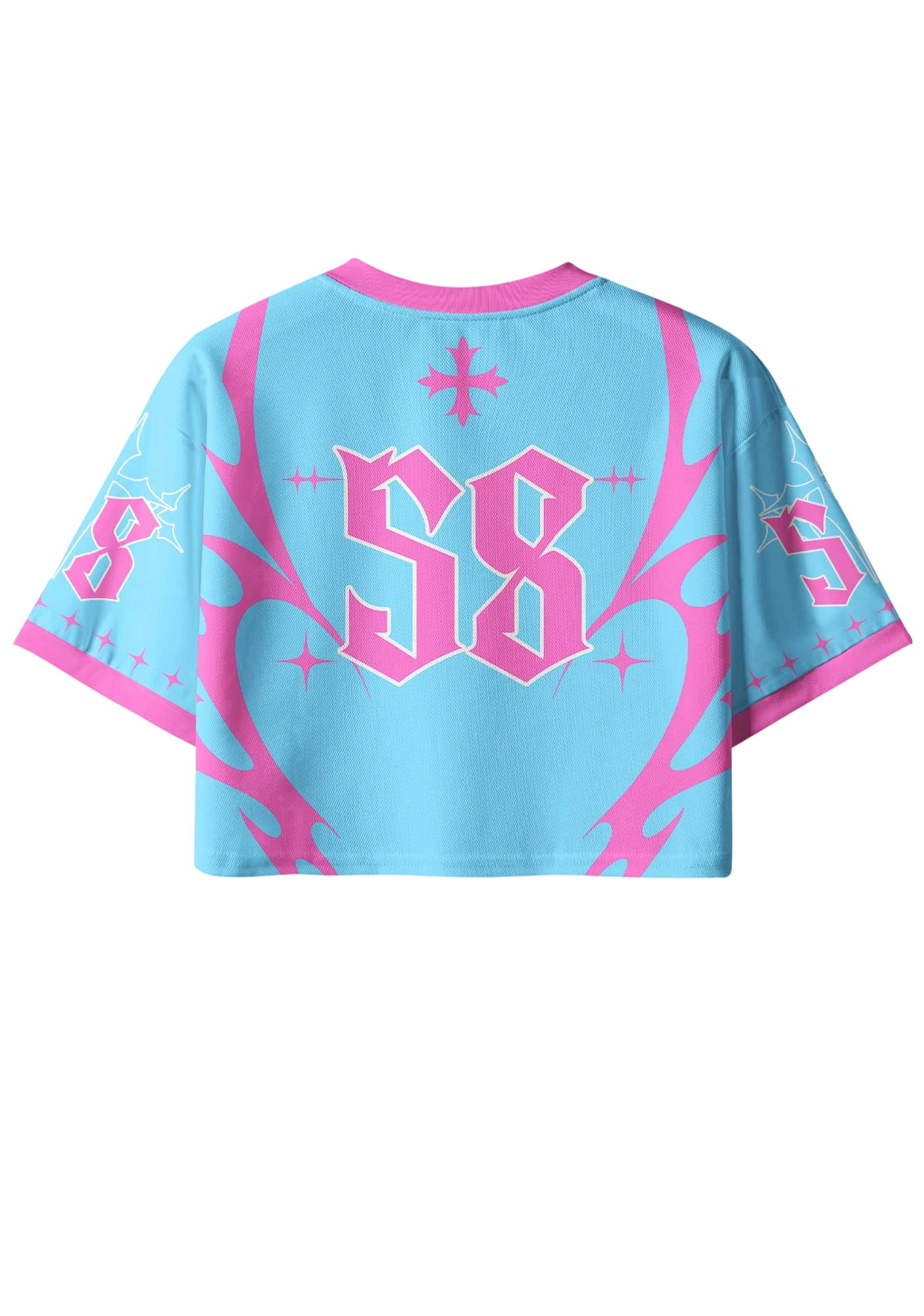 Cunt Y2K Crop Sport Jersey Shirts