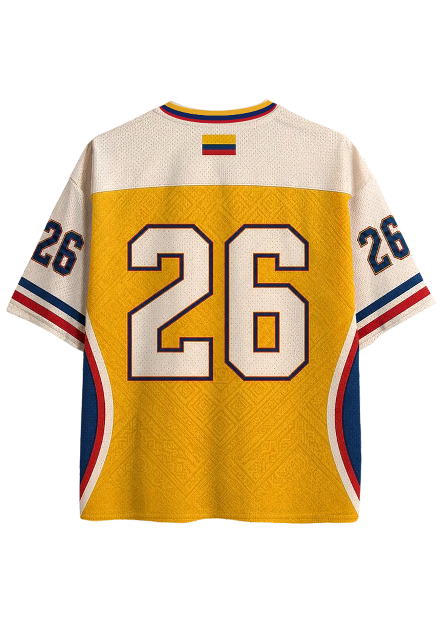 Colombia Cafetero Match 26 Retro Mesh Jersey Shirts