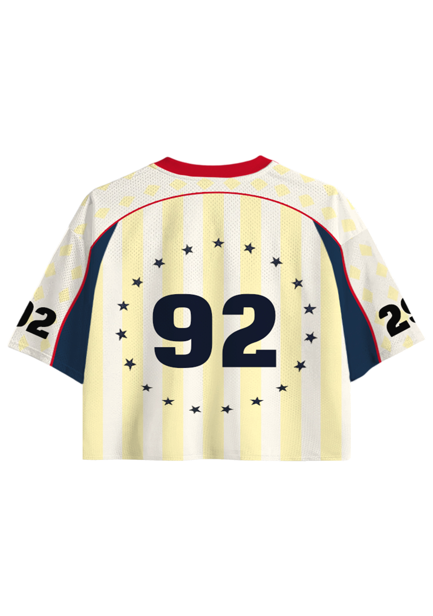 Vintage Colombia National Team Cropped Mesh Jersey Shirt