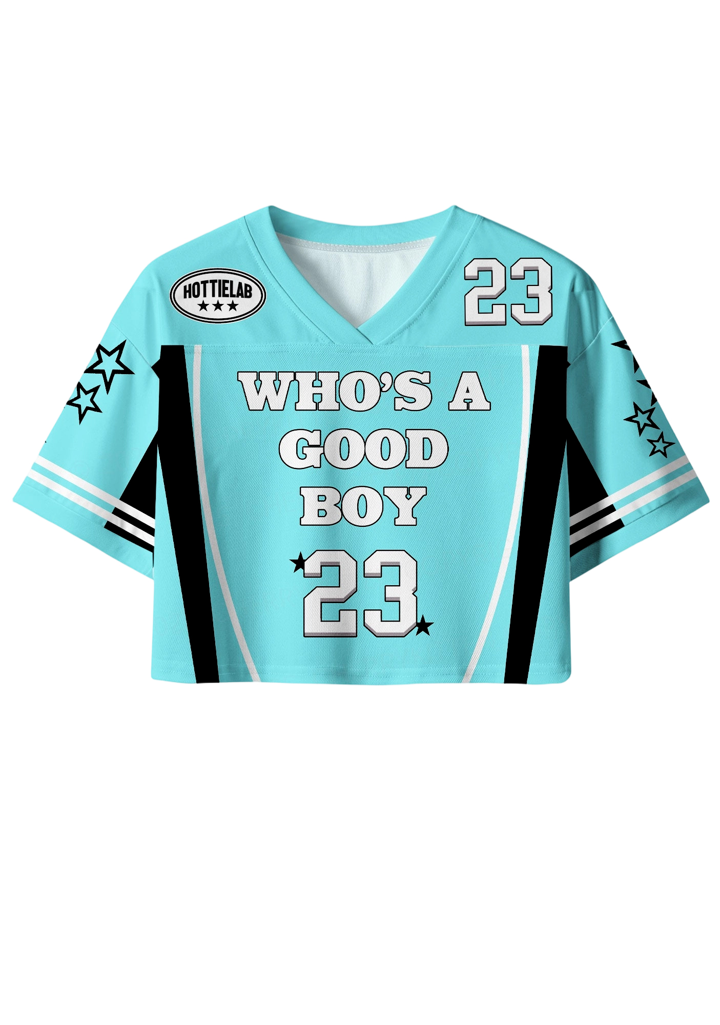 Who is Good Boy Y2K Crop Sport Jersey Shirts