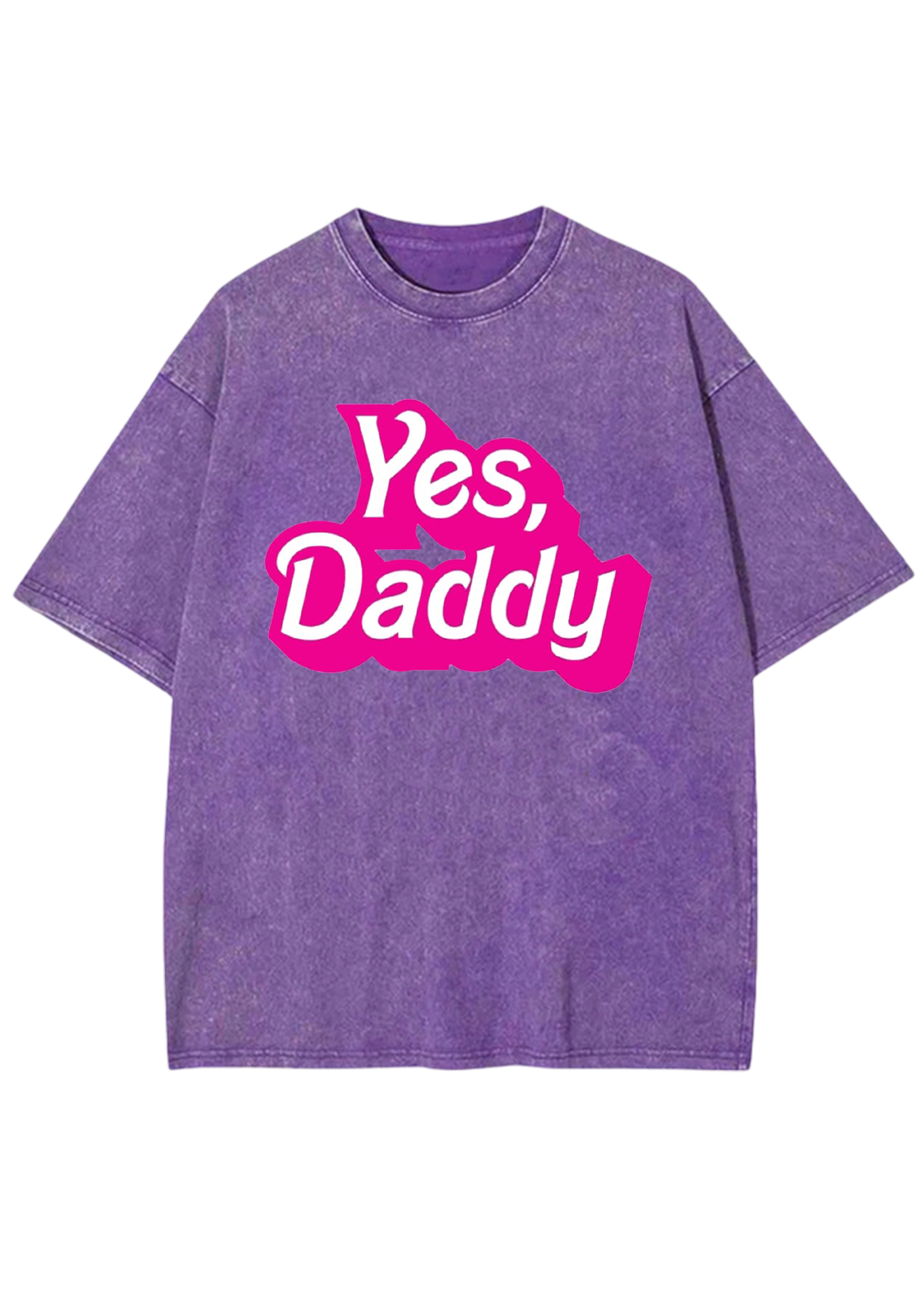 Yes Daddy Y2K Washed Tee