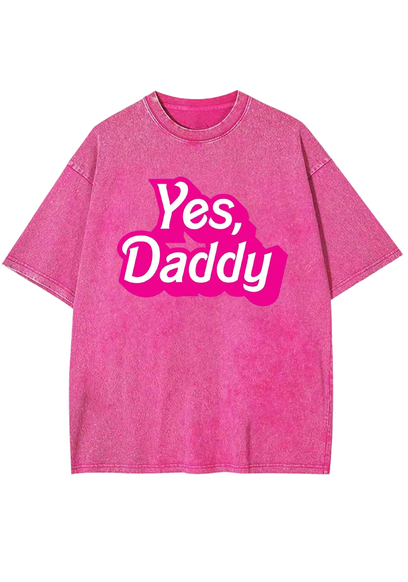 Yes Daddy Y2K Washed Tee