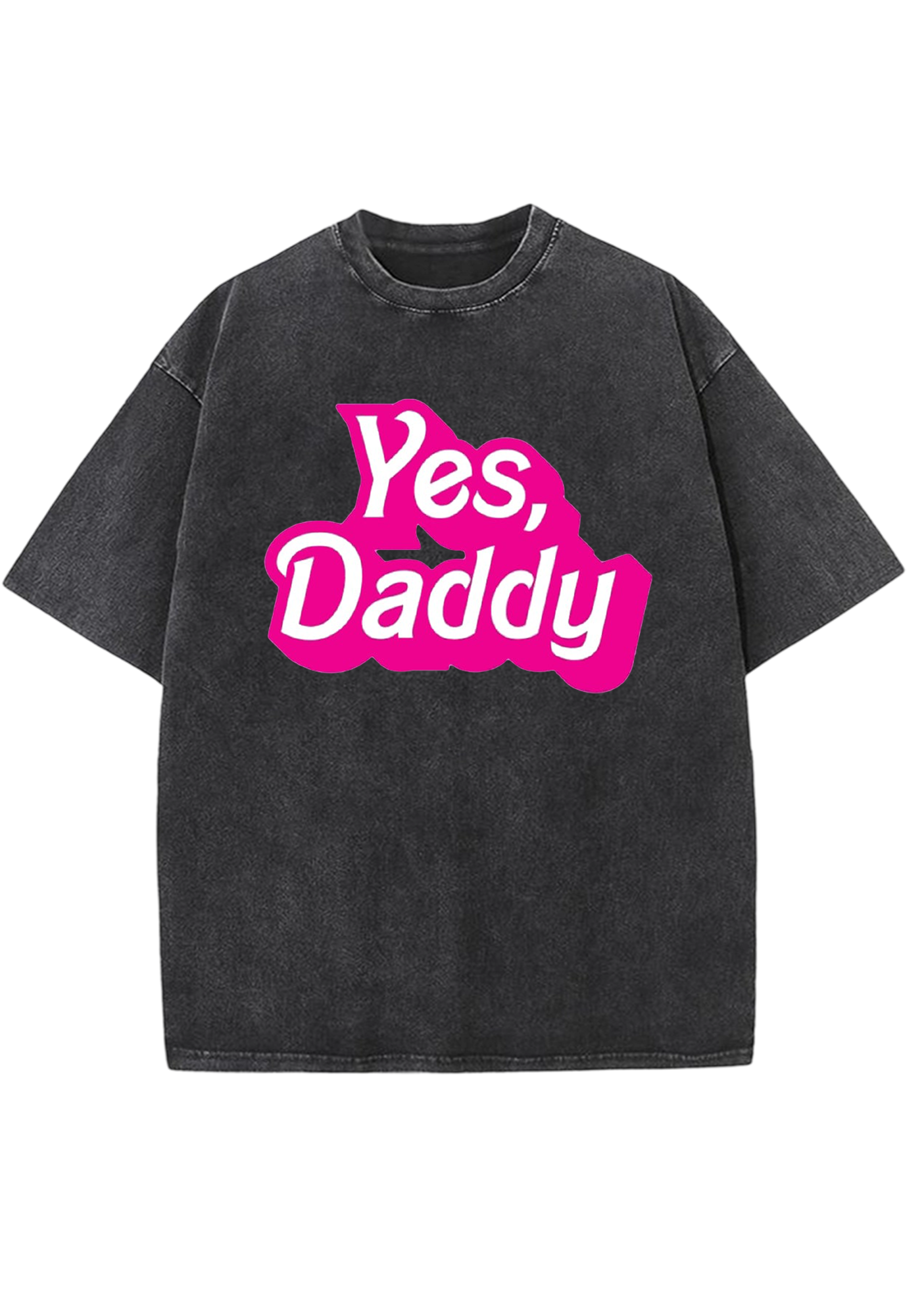 Yes Daddy Y2K Washed Tee