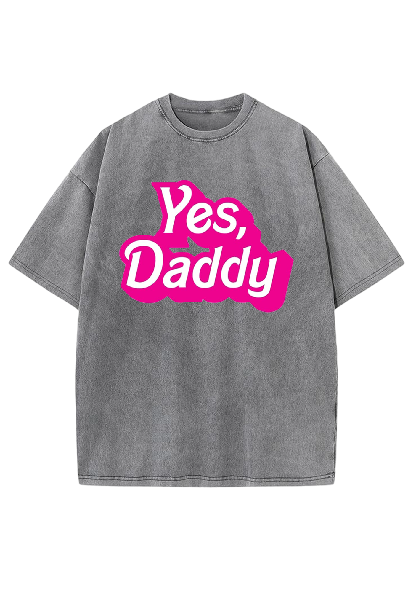 Yes Daddy Y2K Washed Tee