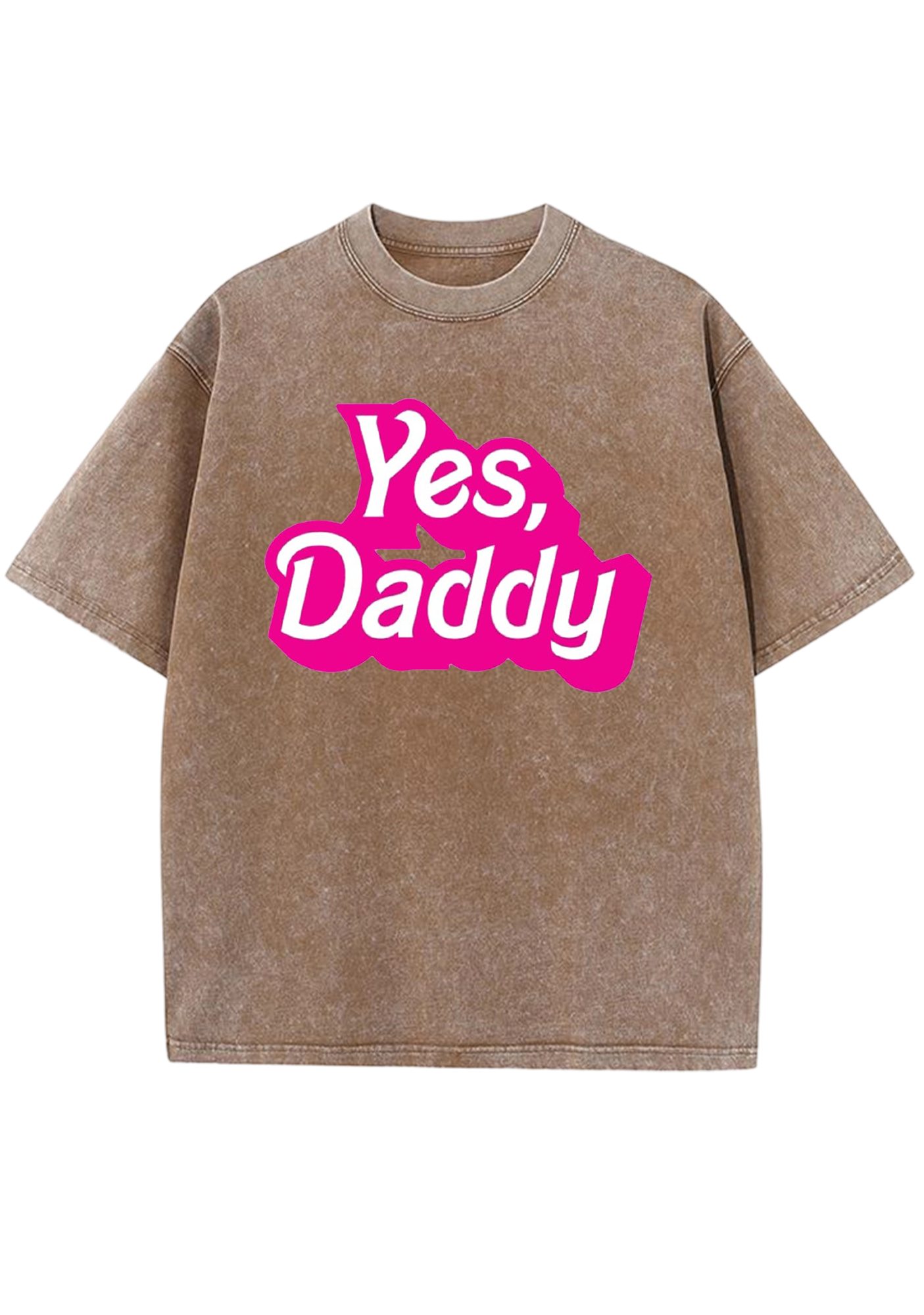 Yes Daddy Y2K Washed Tee