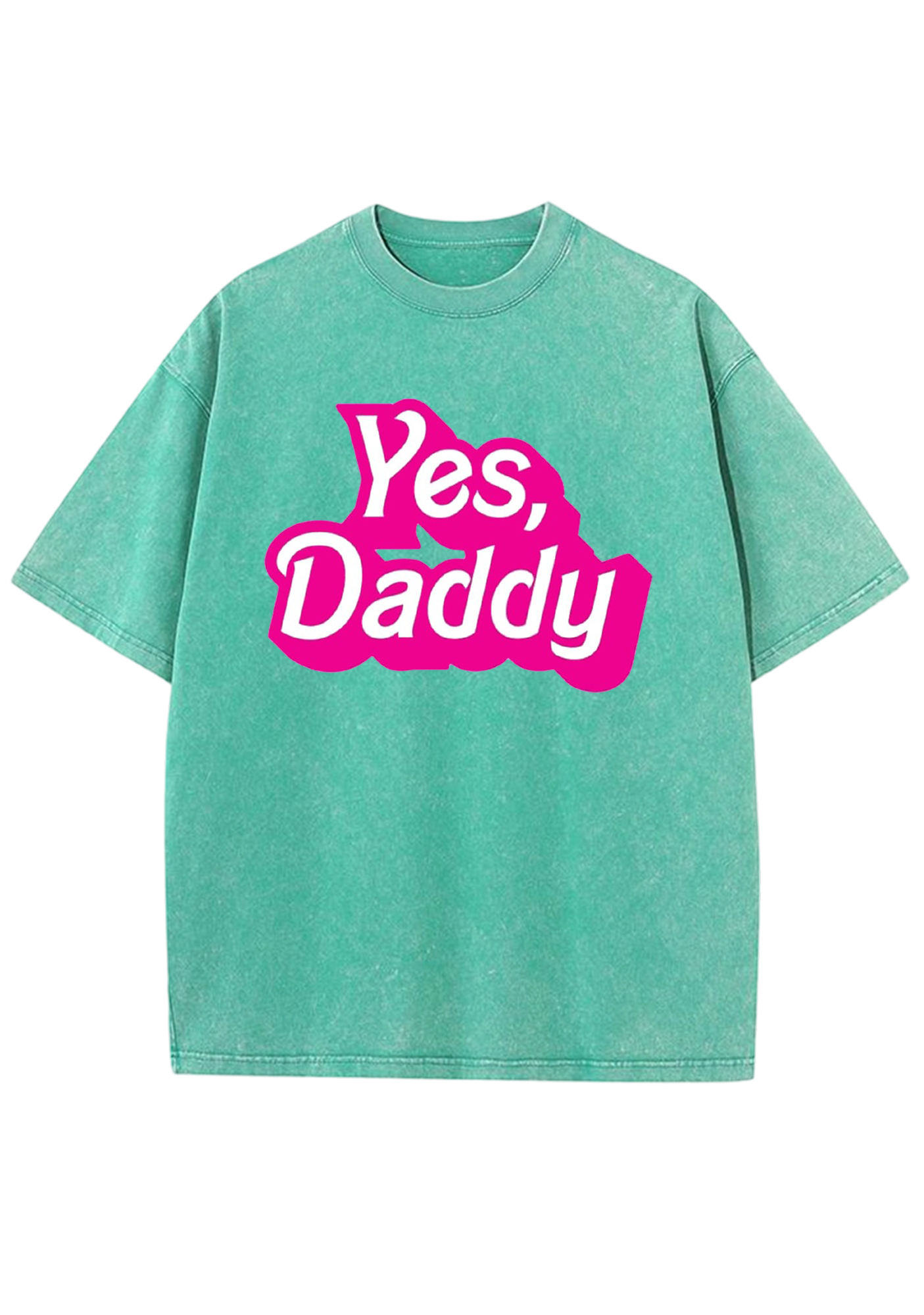 Yes Daddy Y2K Washed Tee
