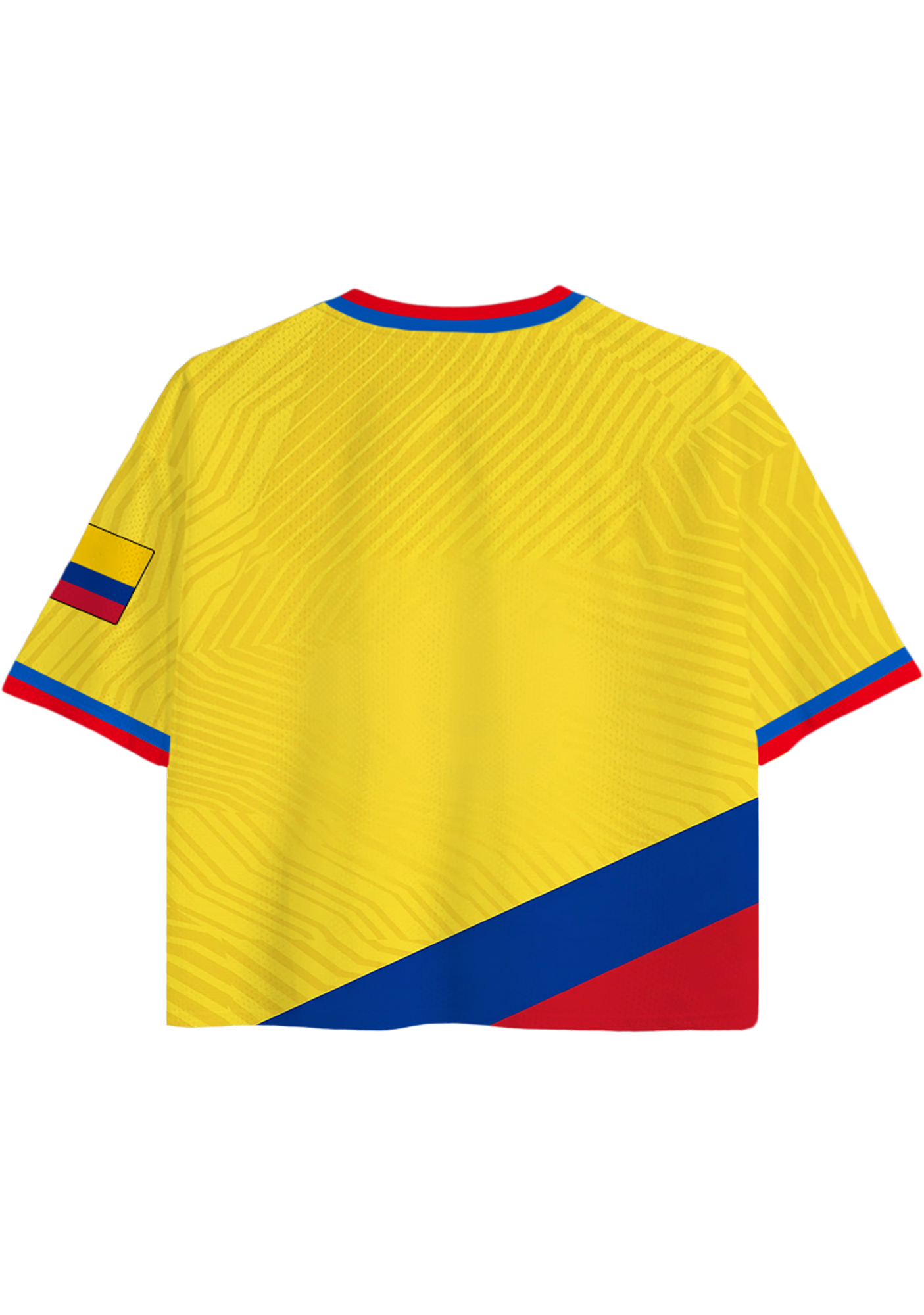 Colombia National Team Fan Cropped Mesh Jersey Shirt