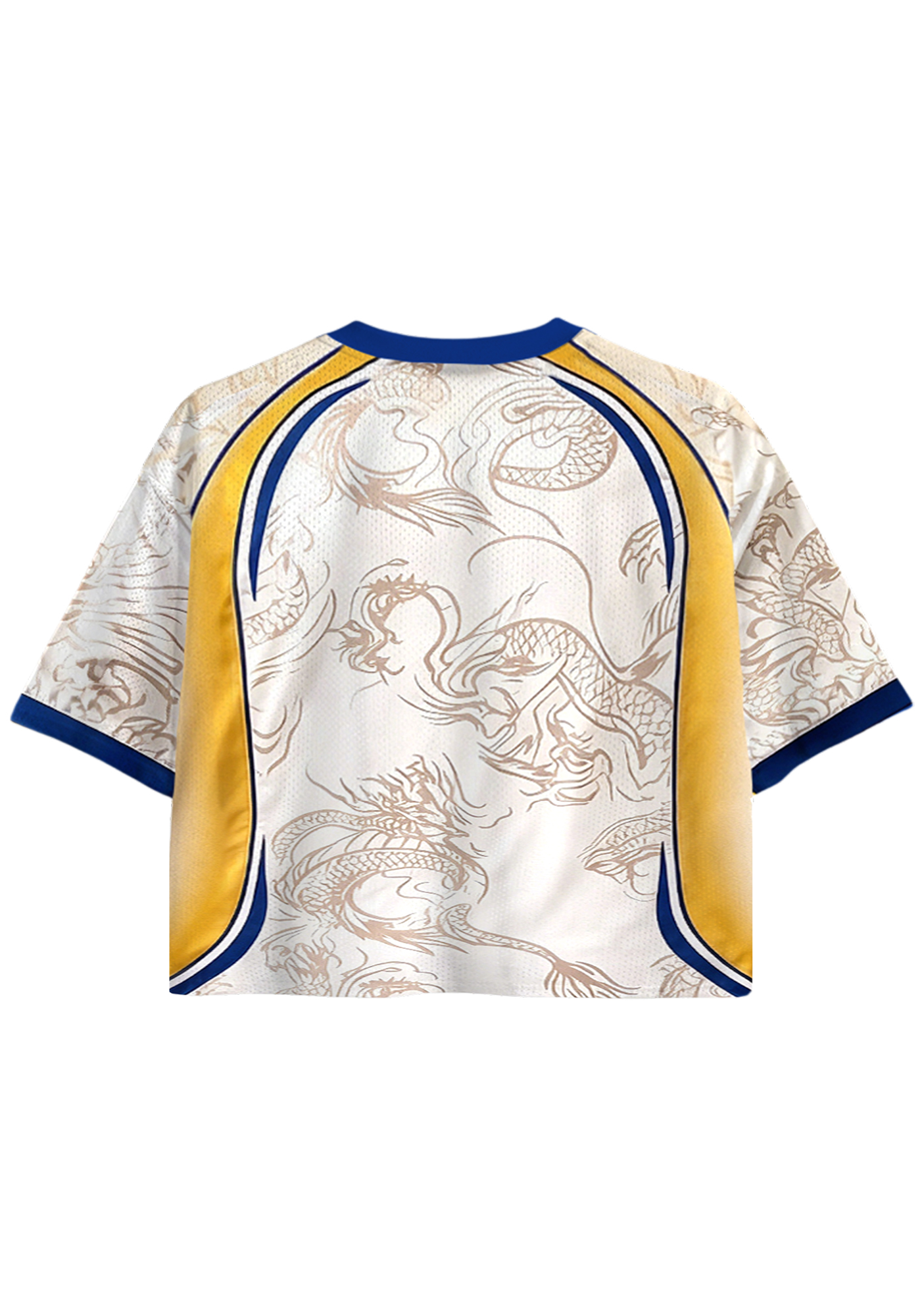 Colombia Dragon Print Crop Jersey Shirts