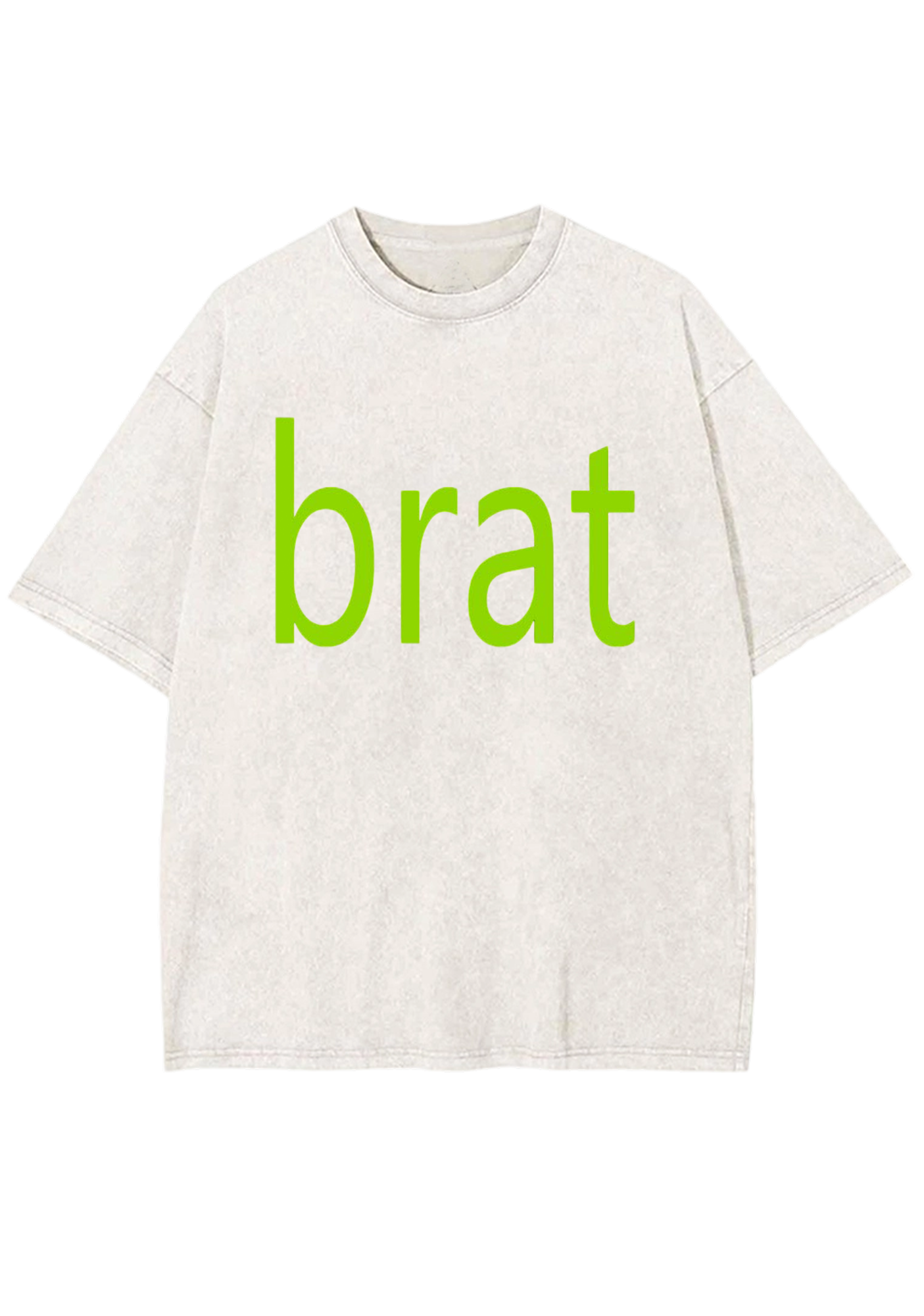 Green Brat Y2K Washed Tee