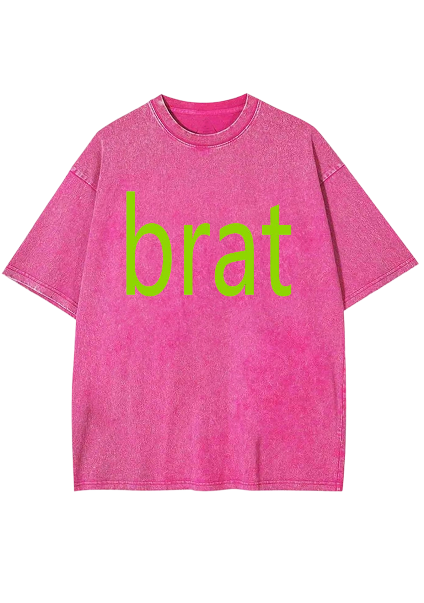 Green Brat Y2K Washed Tee
