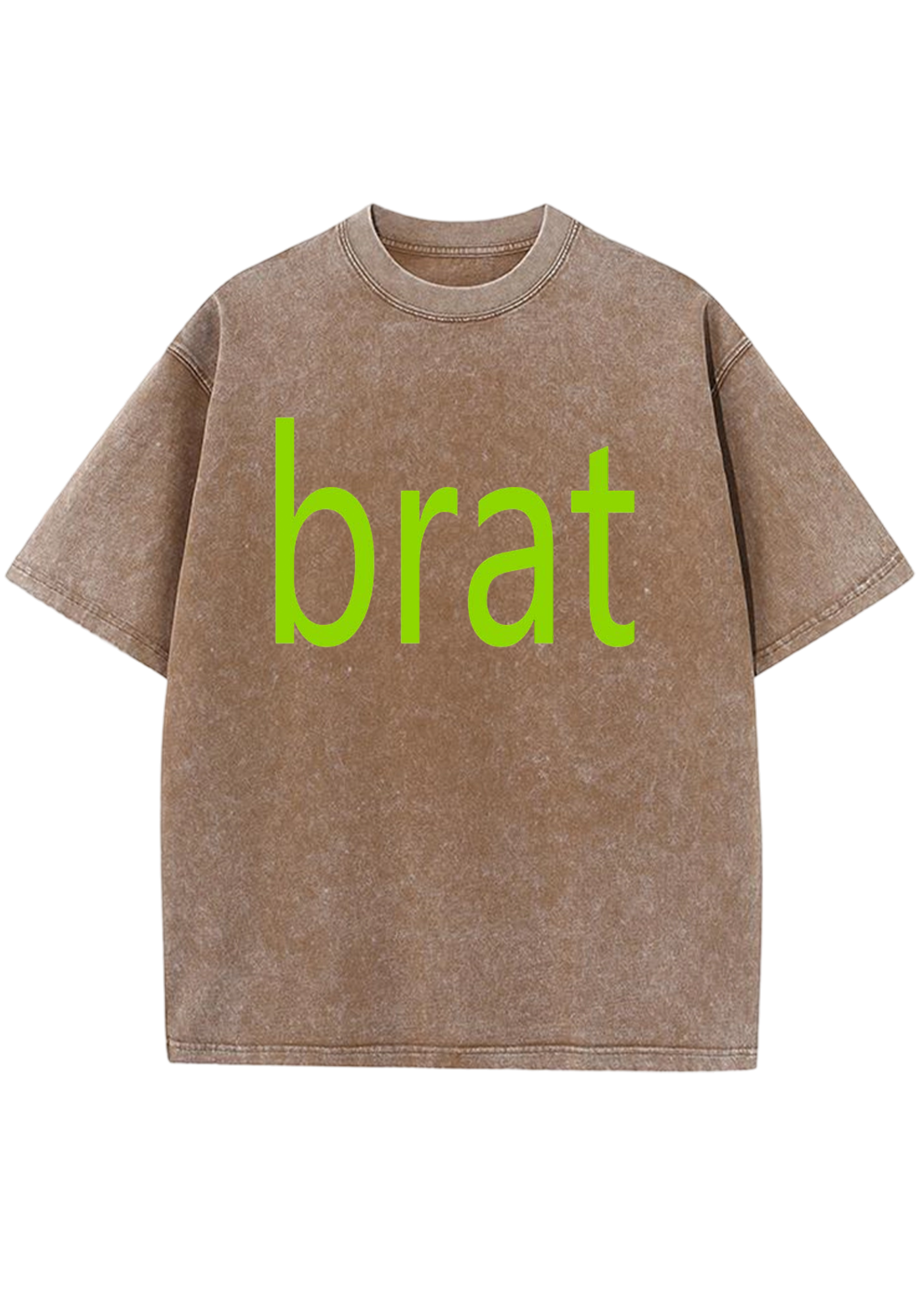 Green Brat Y2K Washed Tee