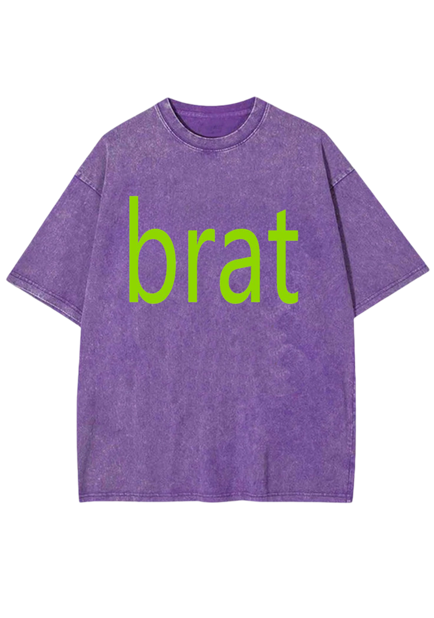 Green Brat Y2K Washed Tee
