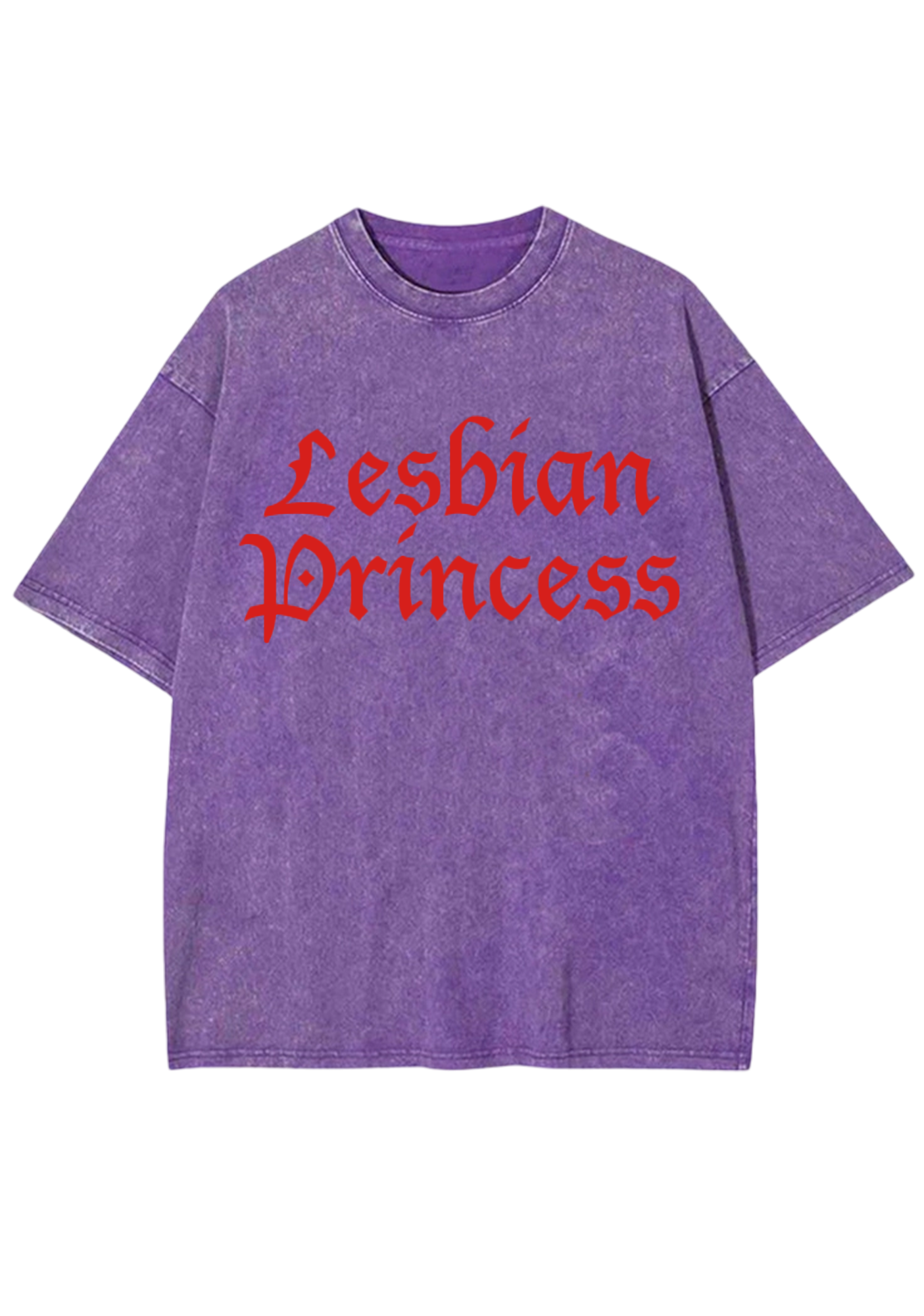 Lesbian Princess Y2K Washed Tee