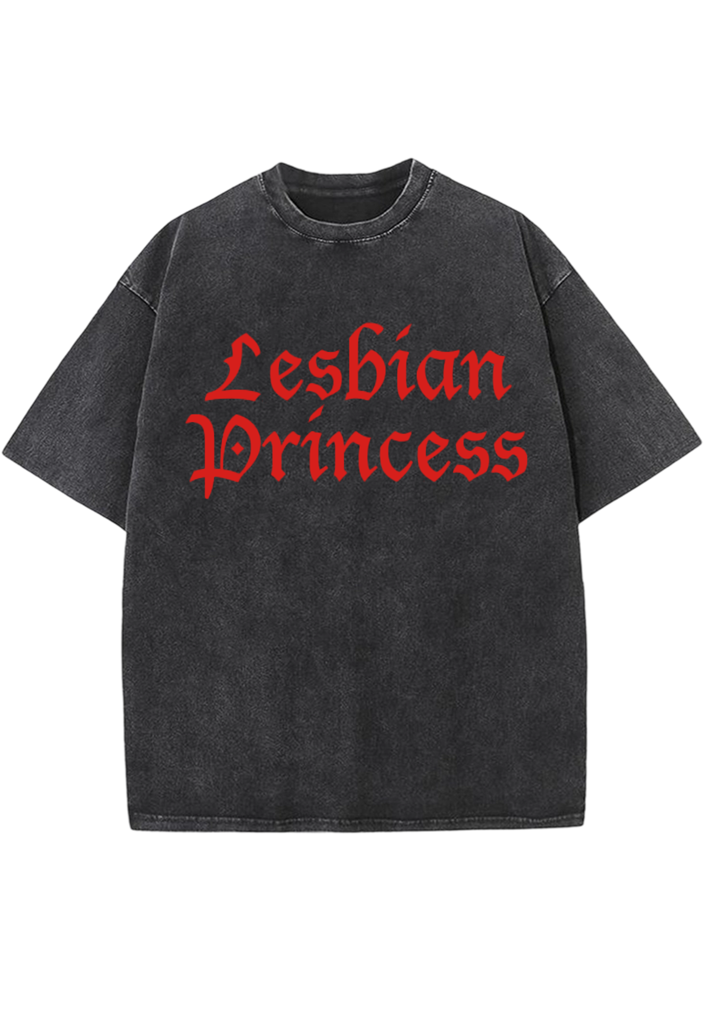 Lesbian Princess Y2K Washed Tee