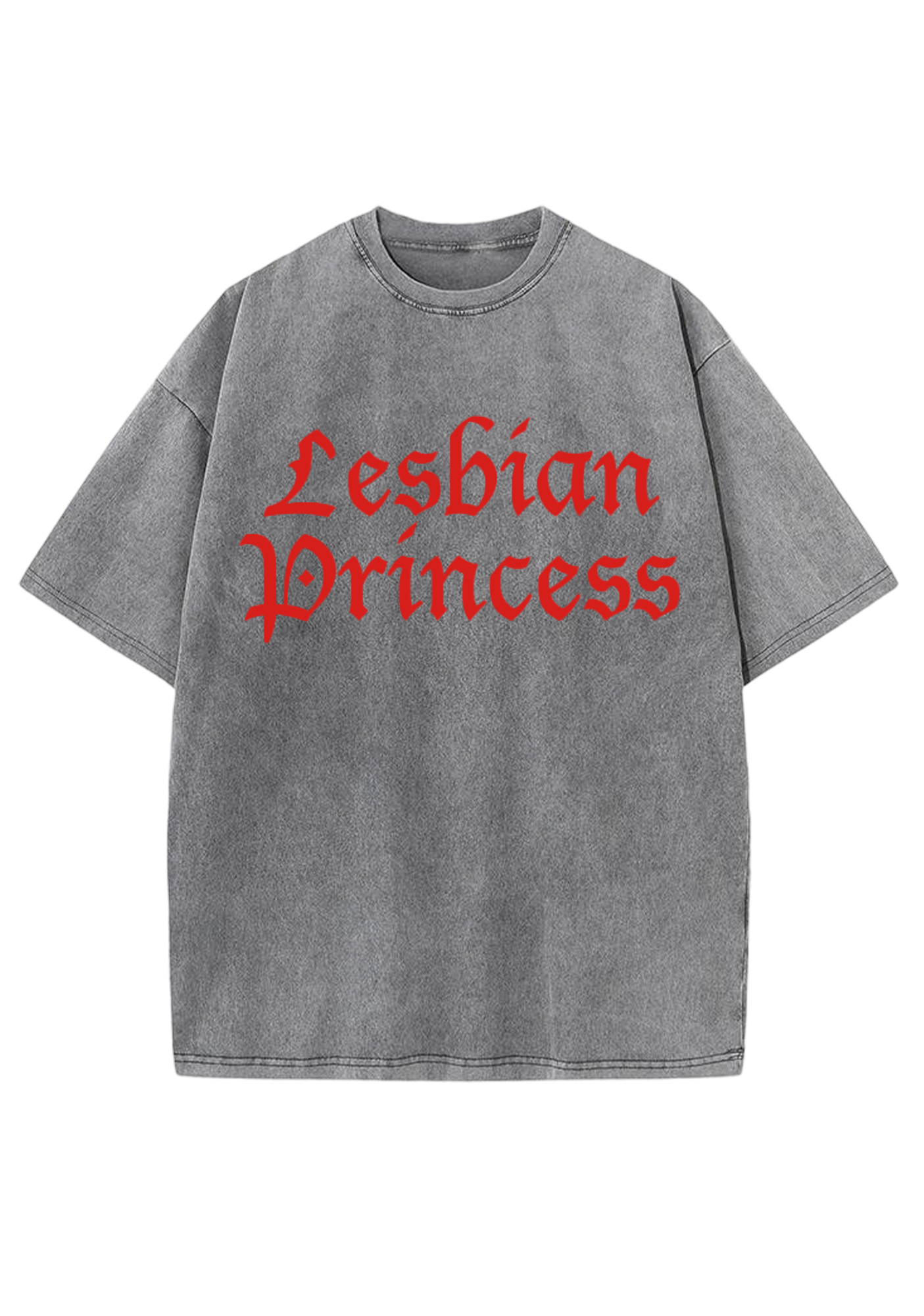 Lesbian Princess Y2K Washed Tee