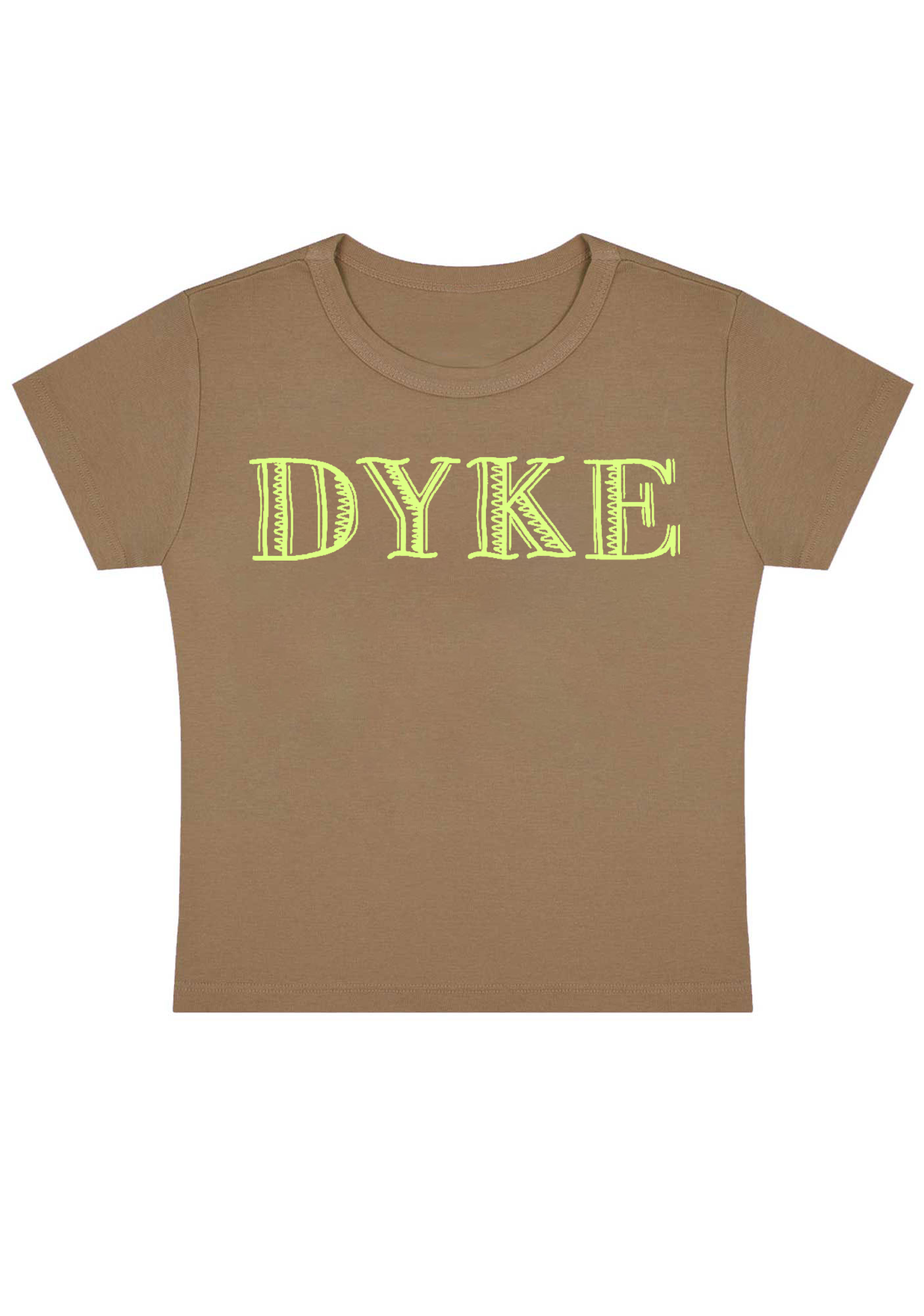 Dyke Y2K Baby Tee