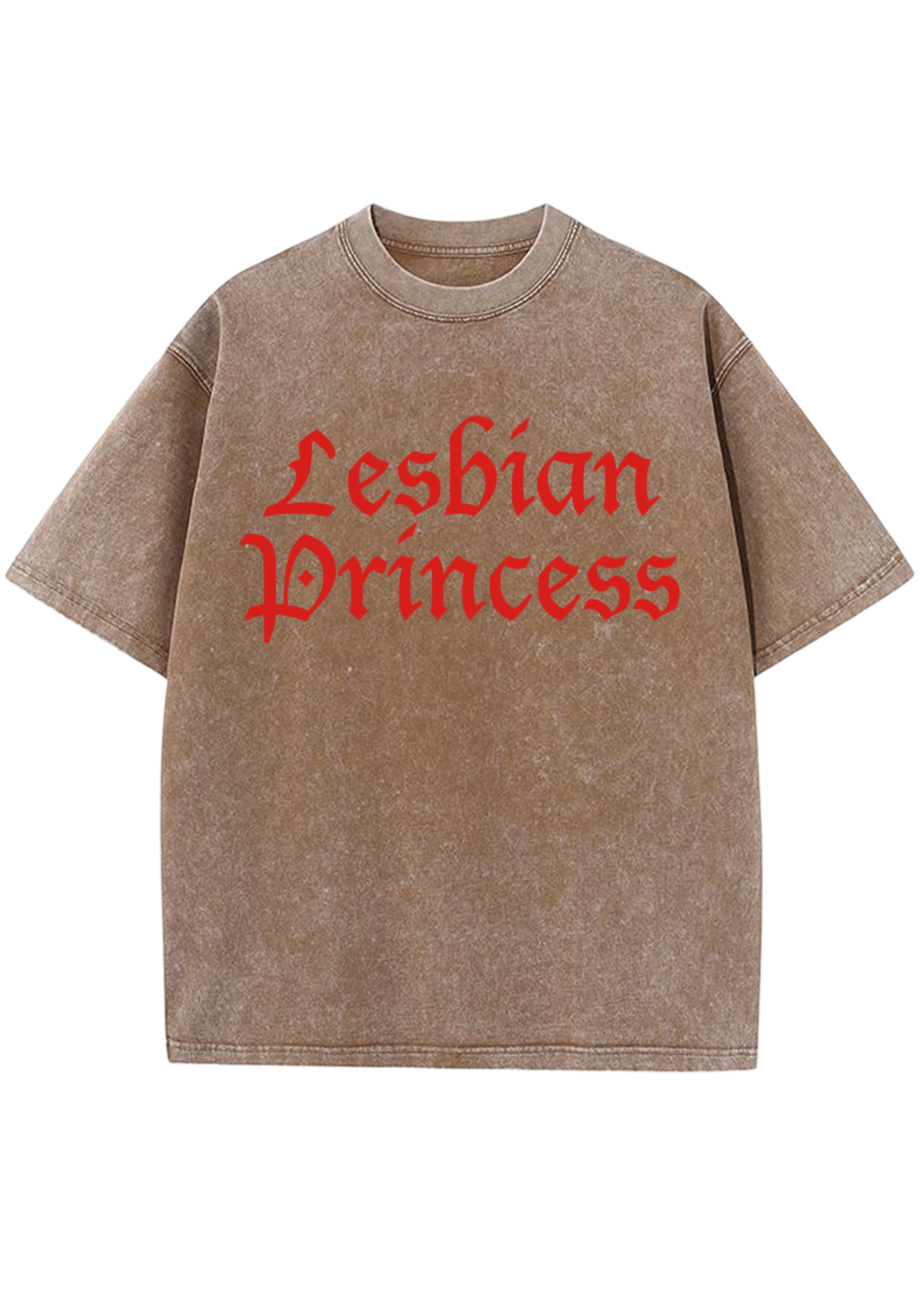 Lesbian Princess Y2K Washed Tee