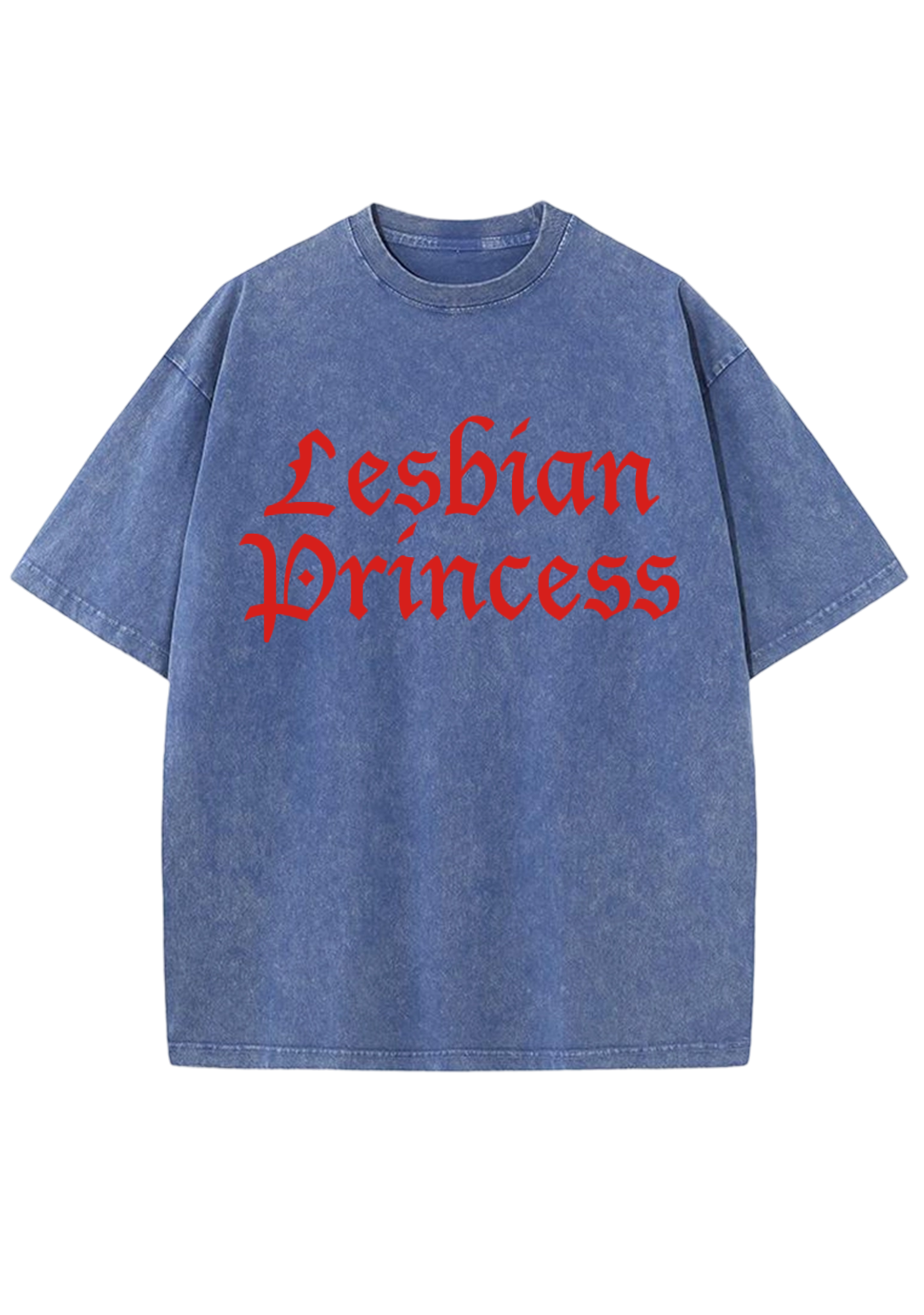 Lesbian Princess Y2K Washed Tee