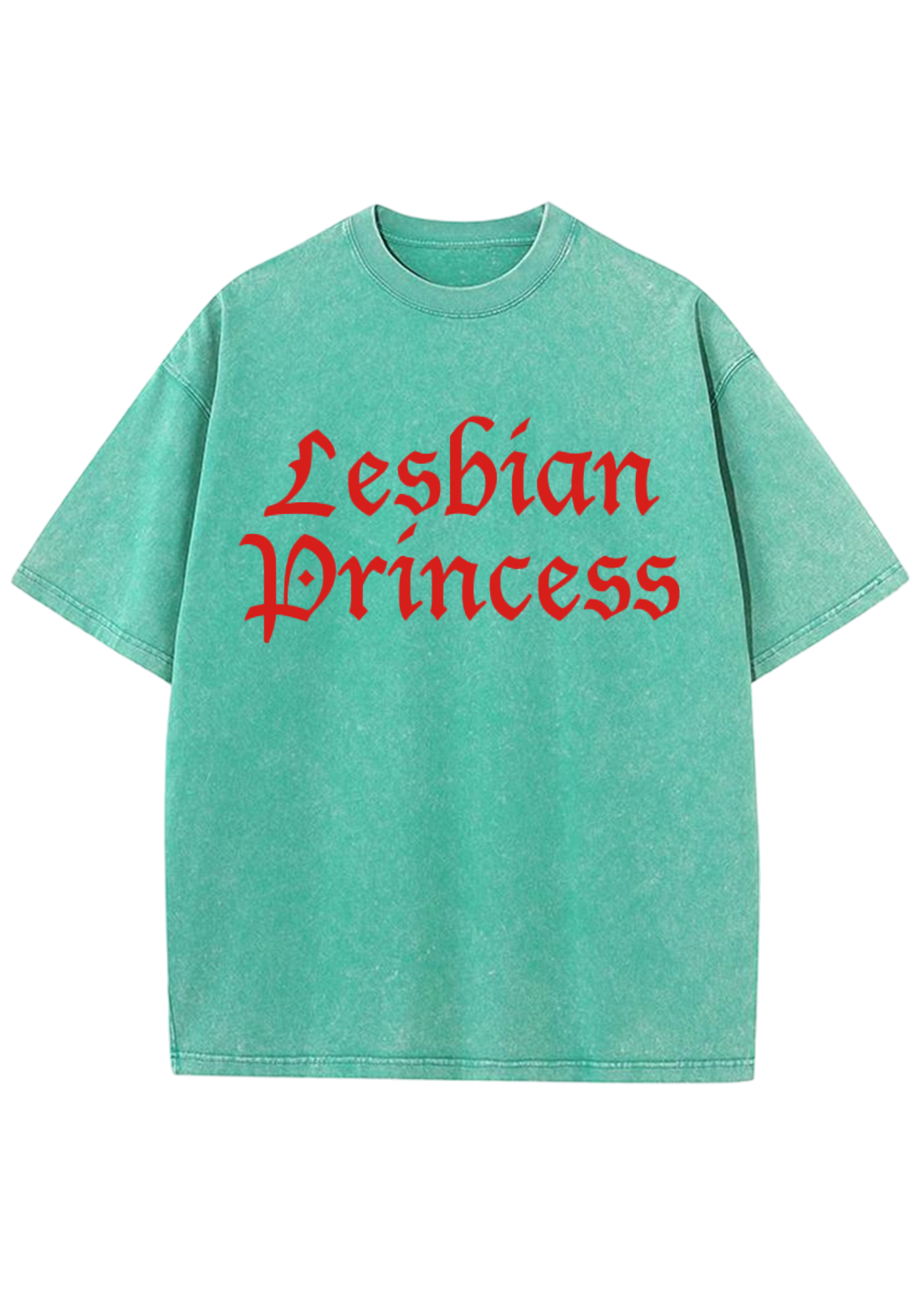 Lesbian Princess Y2K Washed Tee