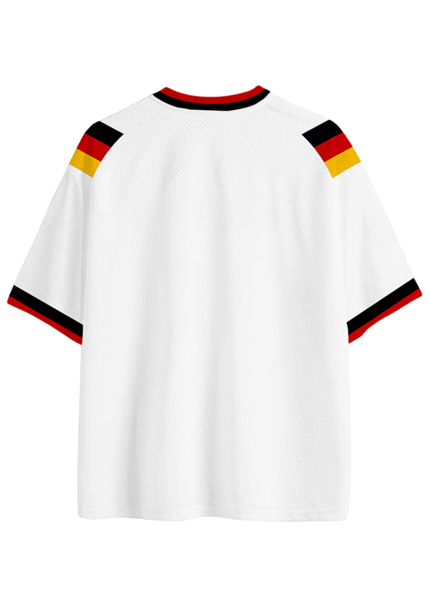 Germany Flag Inspired Mesh Jersey Shirts