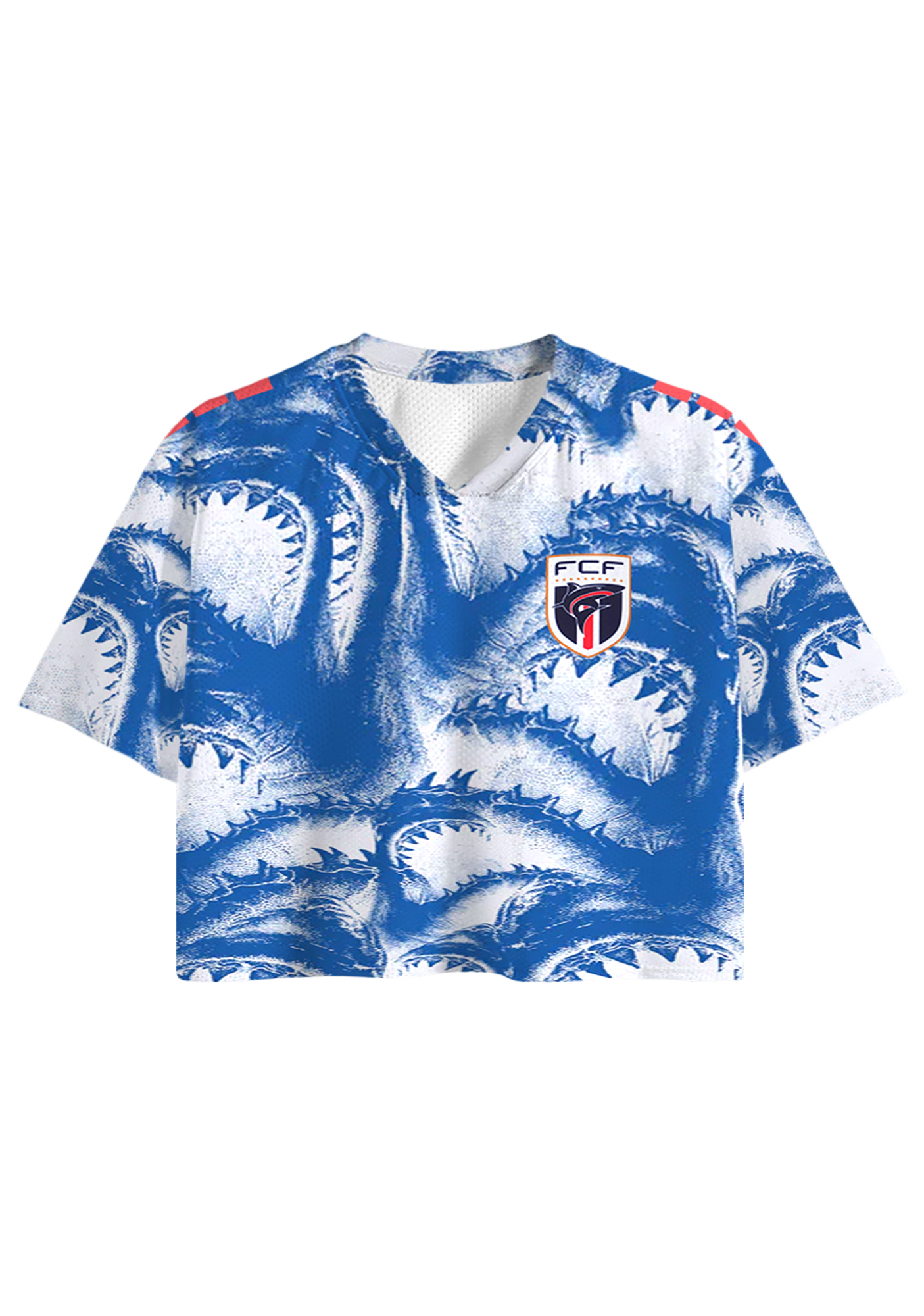 Cape Verde National Team Cropped Mesh Jersey Shirt