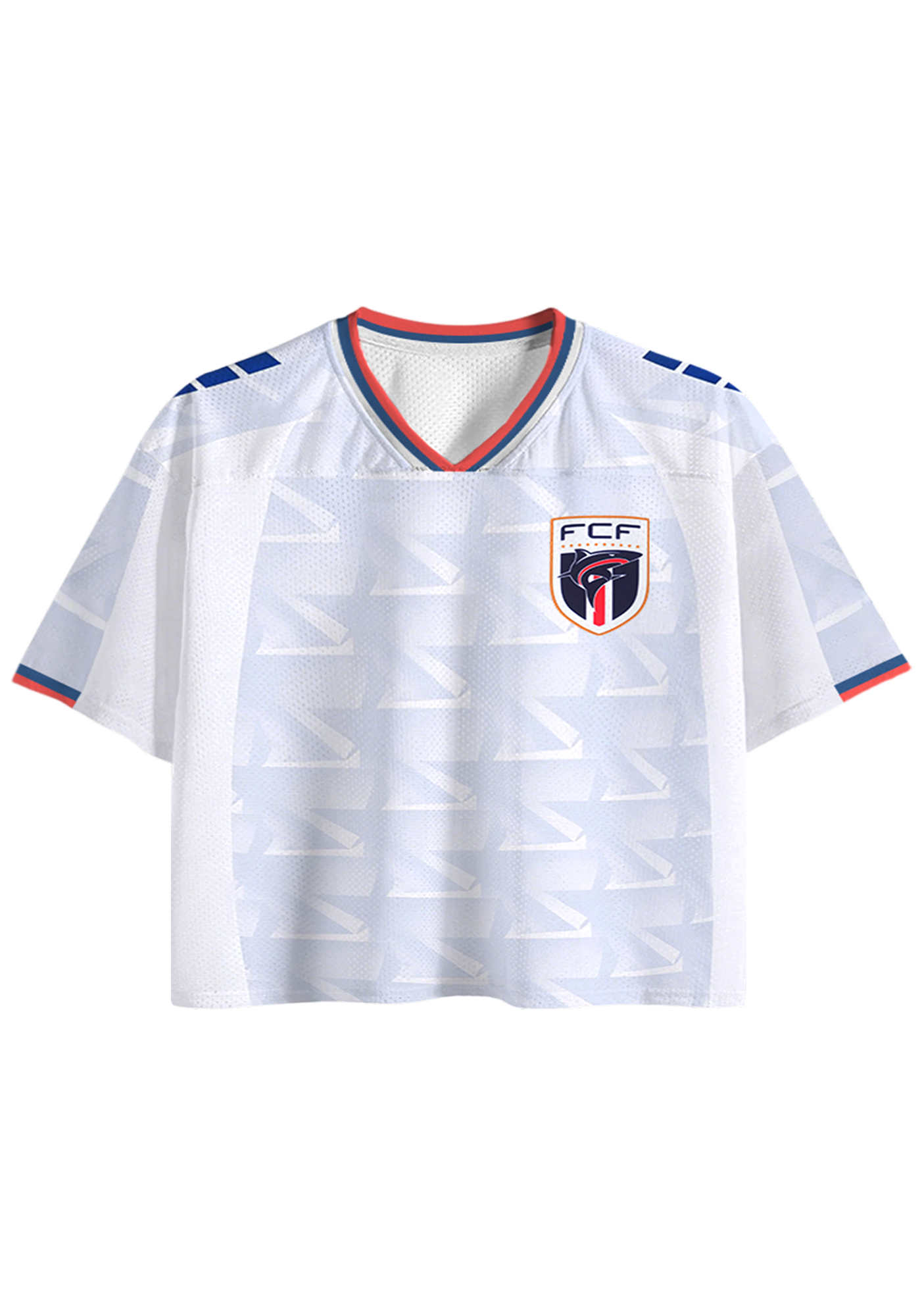 Cape Verde National Team Cropped Mesh Jersey Shirt