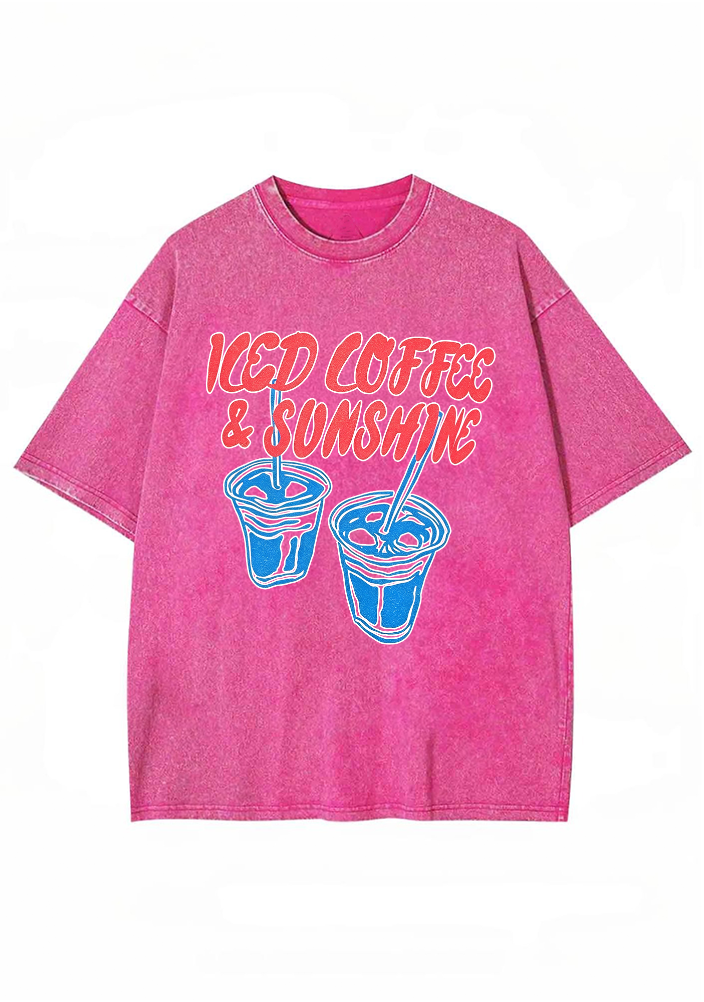 Iced Coffee & Sunshine Washed Tee