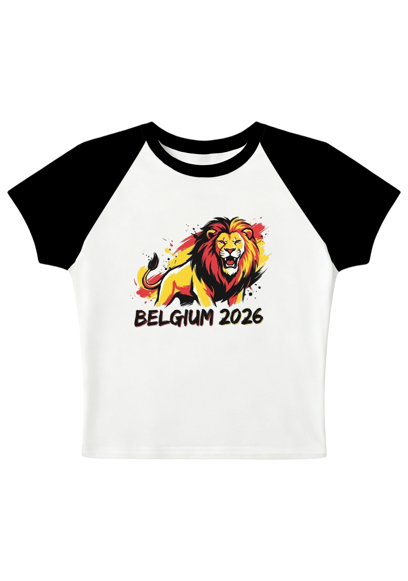 Belgium 2026 Soccer Graphic Baby Tee