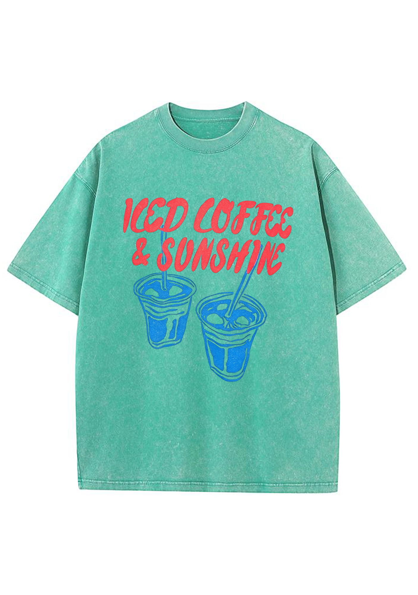 Iced Coffee & Sunshine Washed Tee