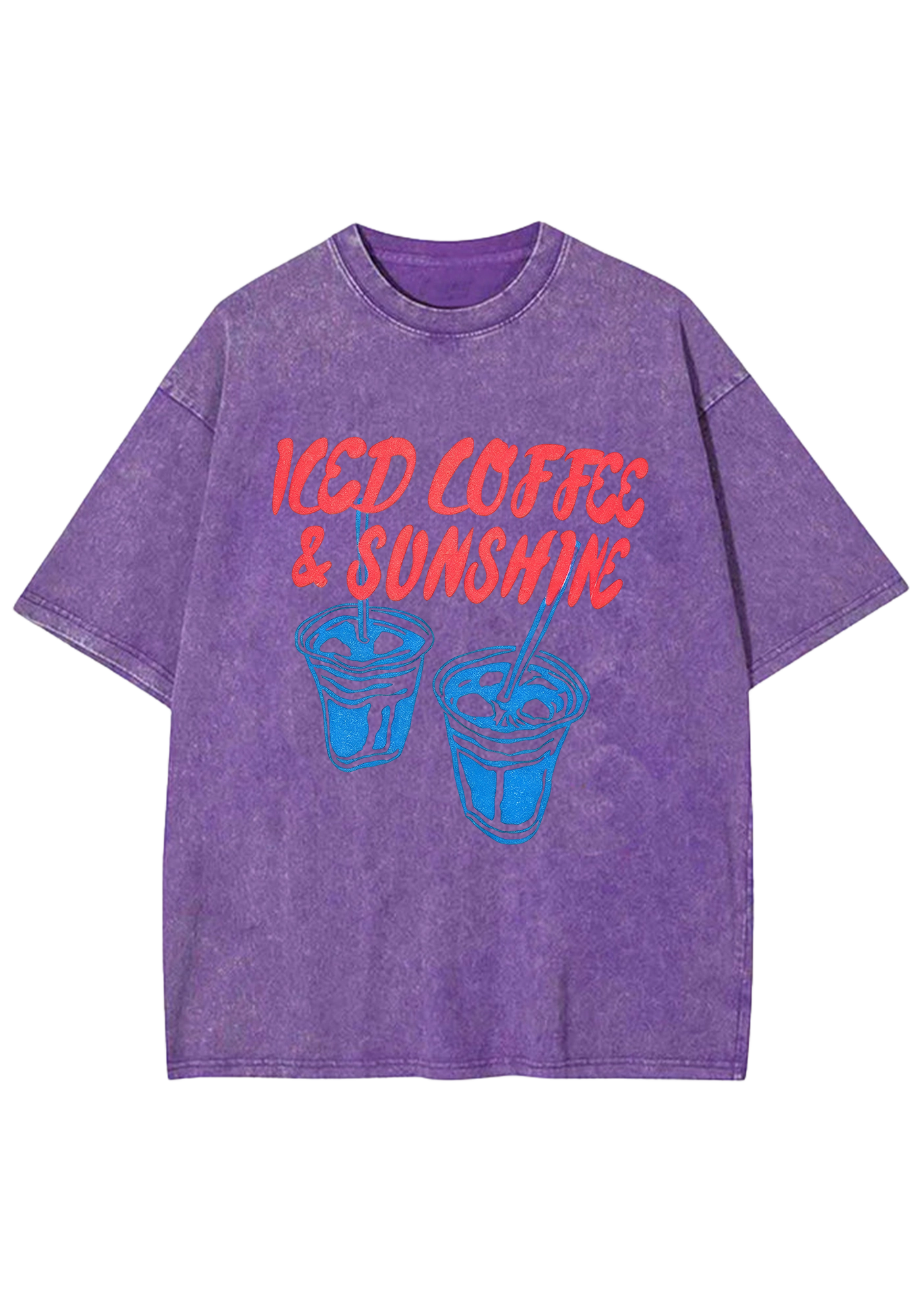 Iced Coffee & Sunshine Washed Tee