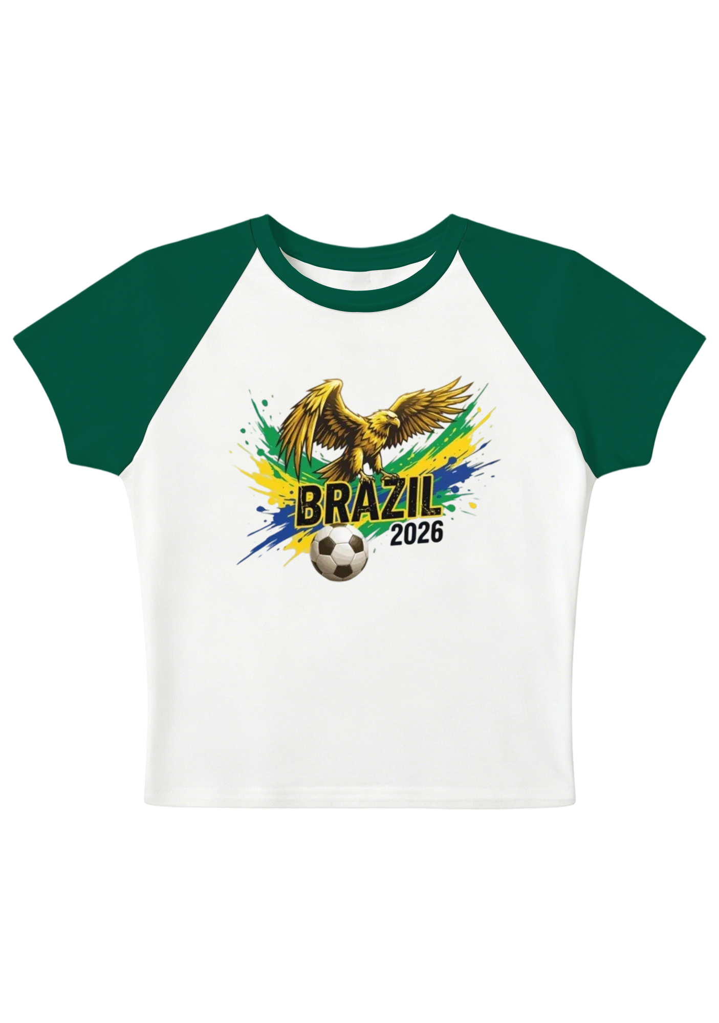 Brazil 2026 Soccer Baby Tee