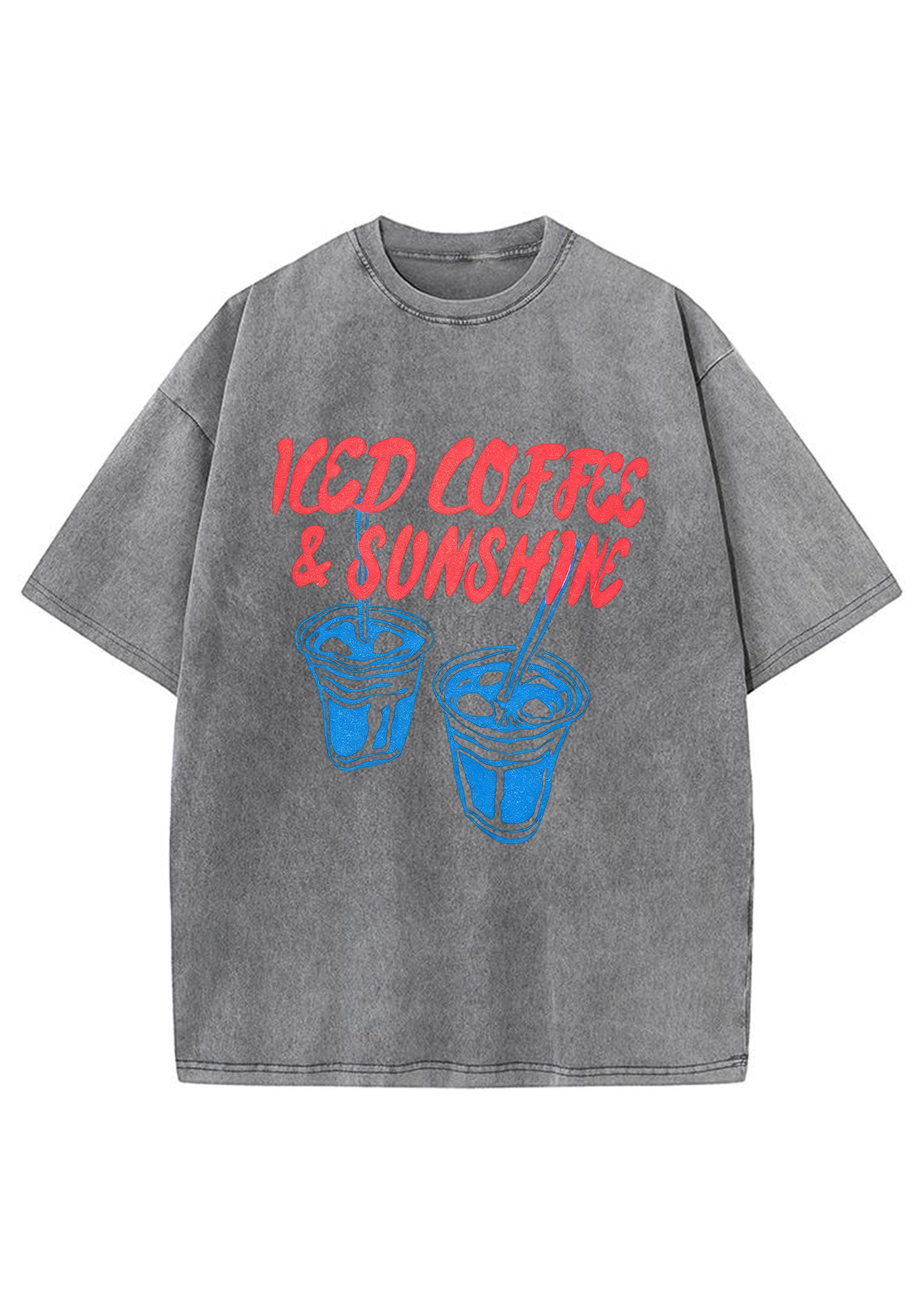 Iced Coffee & Sunshine Washed Tee