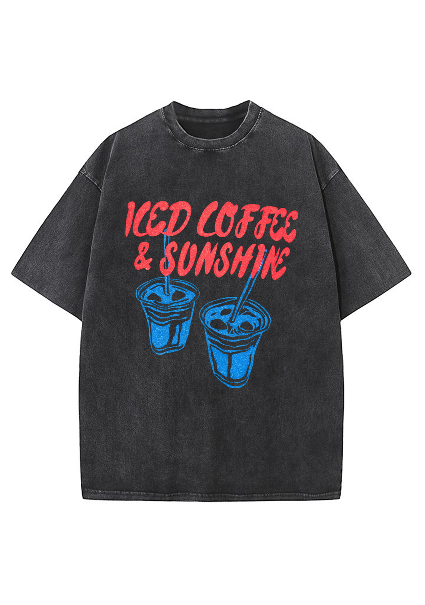Iced Coffee & Sunshine Washed Tee